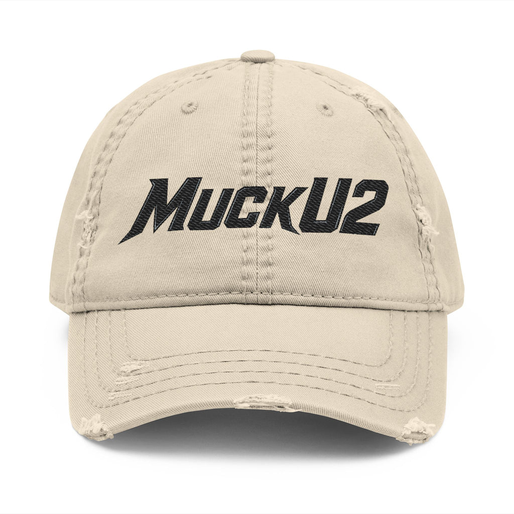 MuckU2 Poker Trucker Cap (black logo/SKU 100080)