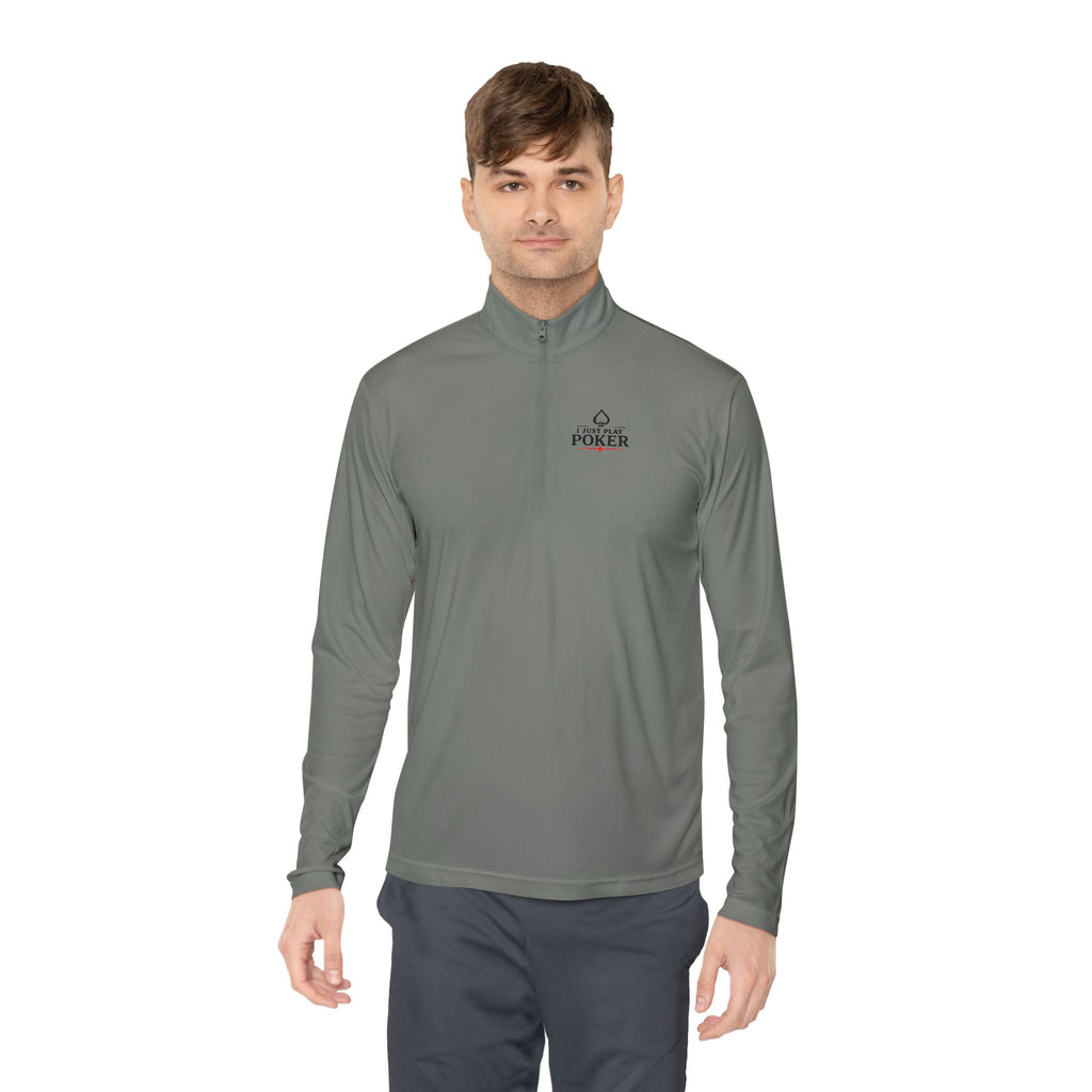 Poker Logo Quarter-Zip Pullover