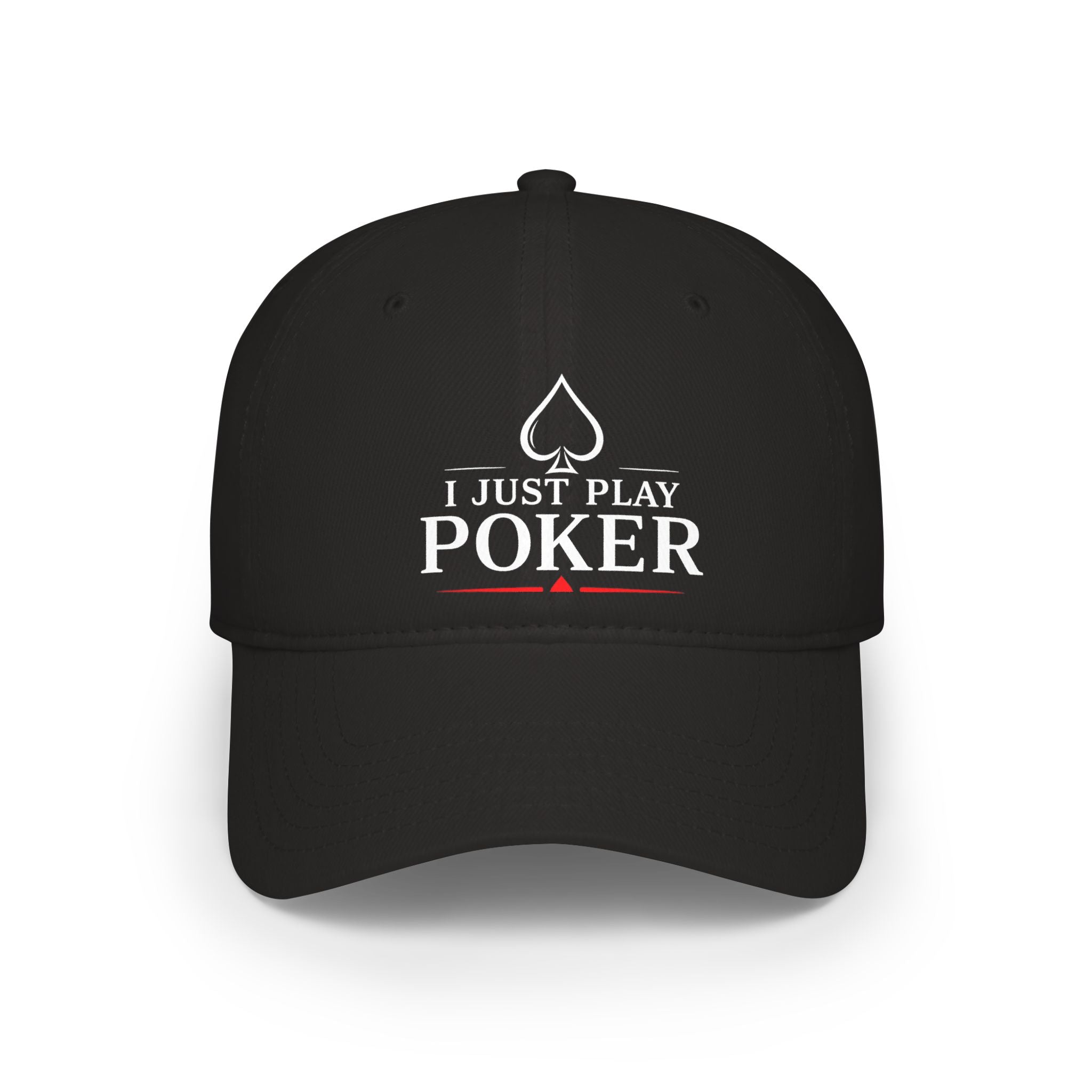 Squeeze Poker Cap (white logo) - I Just Play Poker