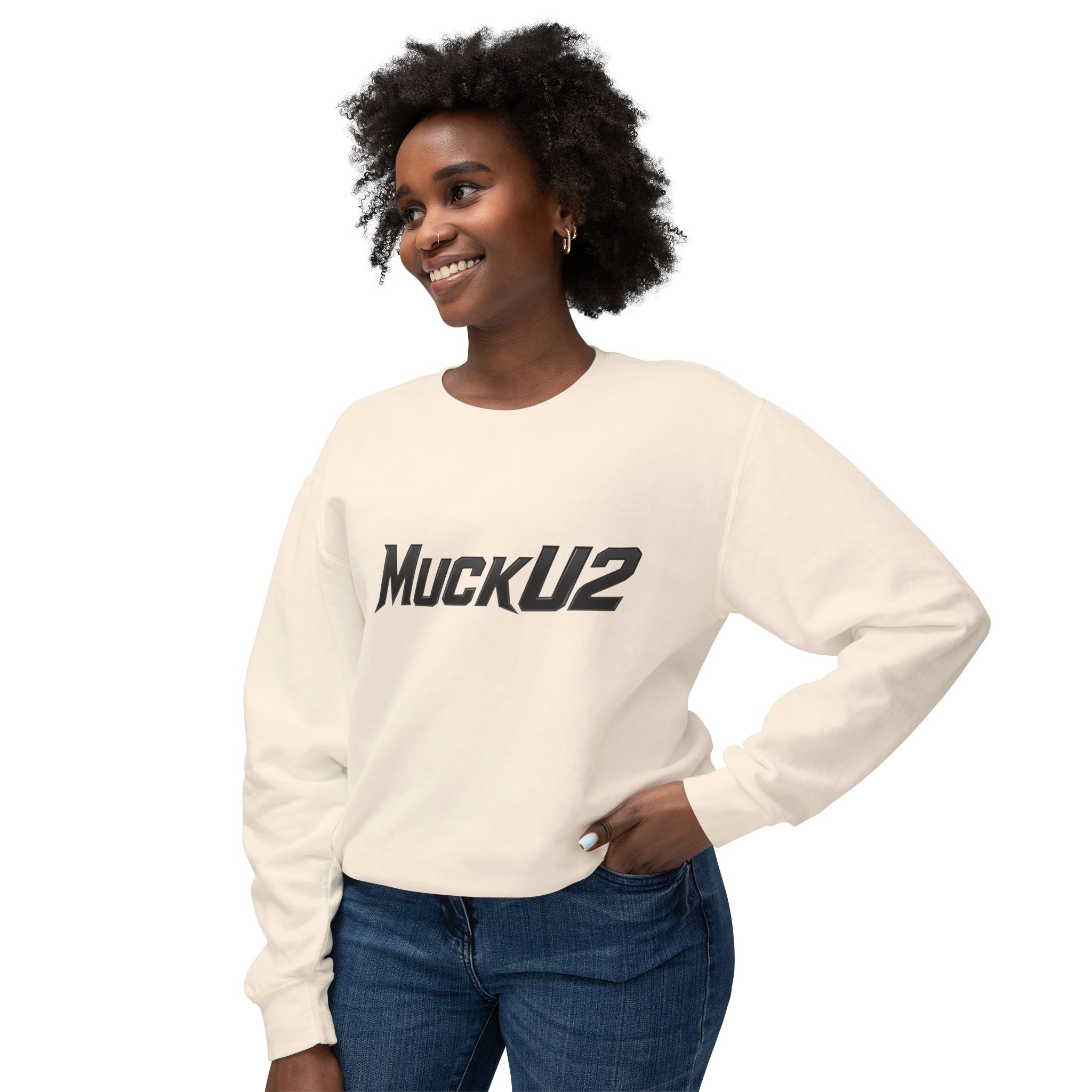 MuckU2 Poker Crewneck Sweatshirt (black logo/SKU 100065)