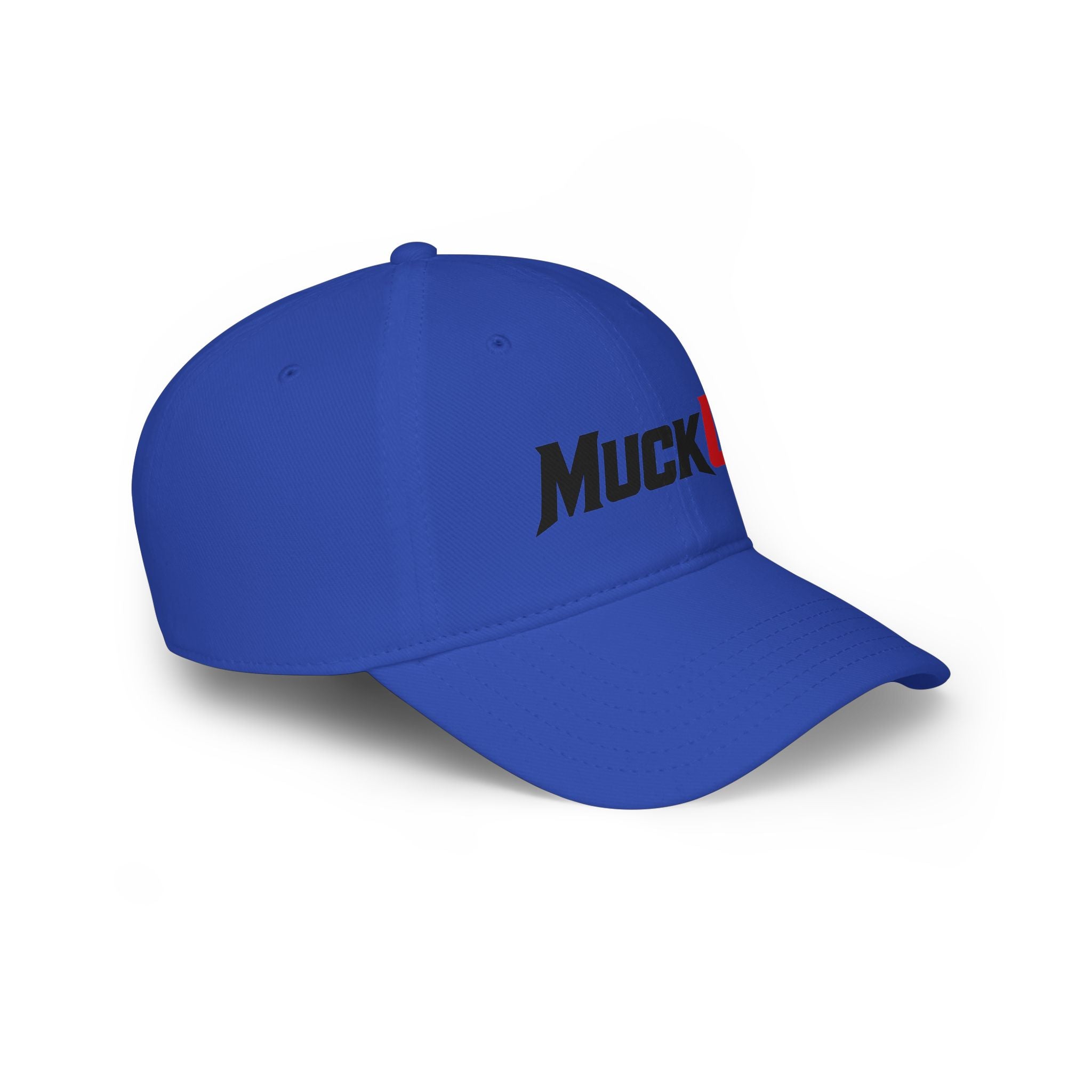 MuckU2 Poker Cap (black/red logo/SKU 100074)