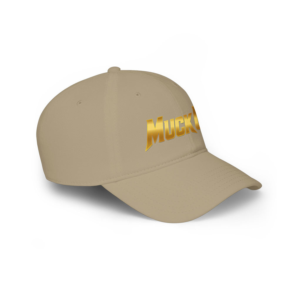 MuckU2 Poker Cap (gold logo/SKU 100070)