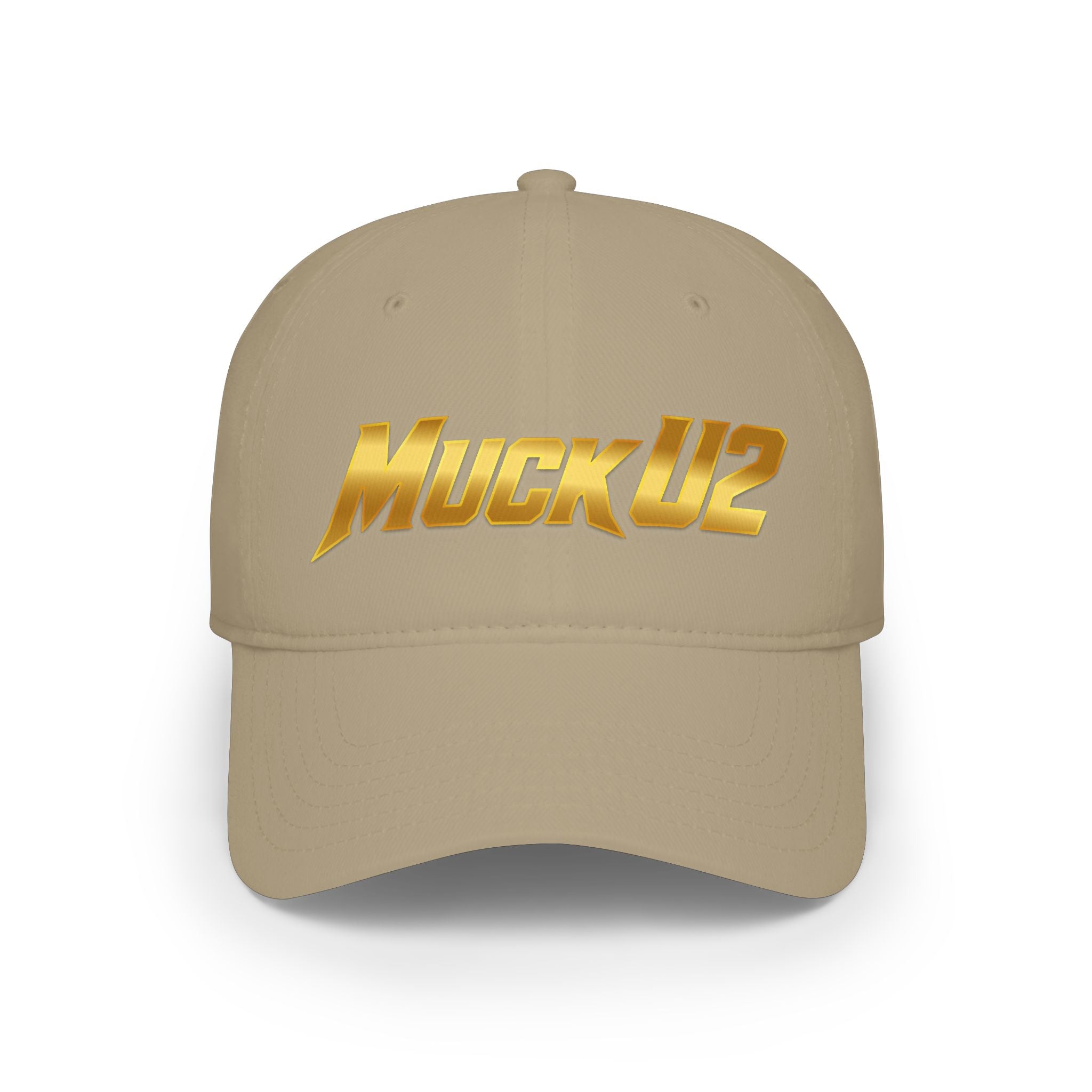 MuckU2 Poker Cap (gold logo/SKU 100070)