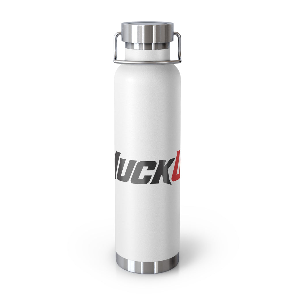 MuckU2 Insulated Water Bottle (blk/red logo SKU 10009)