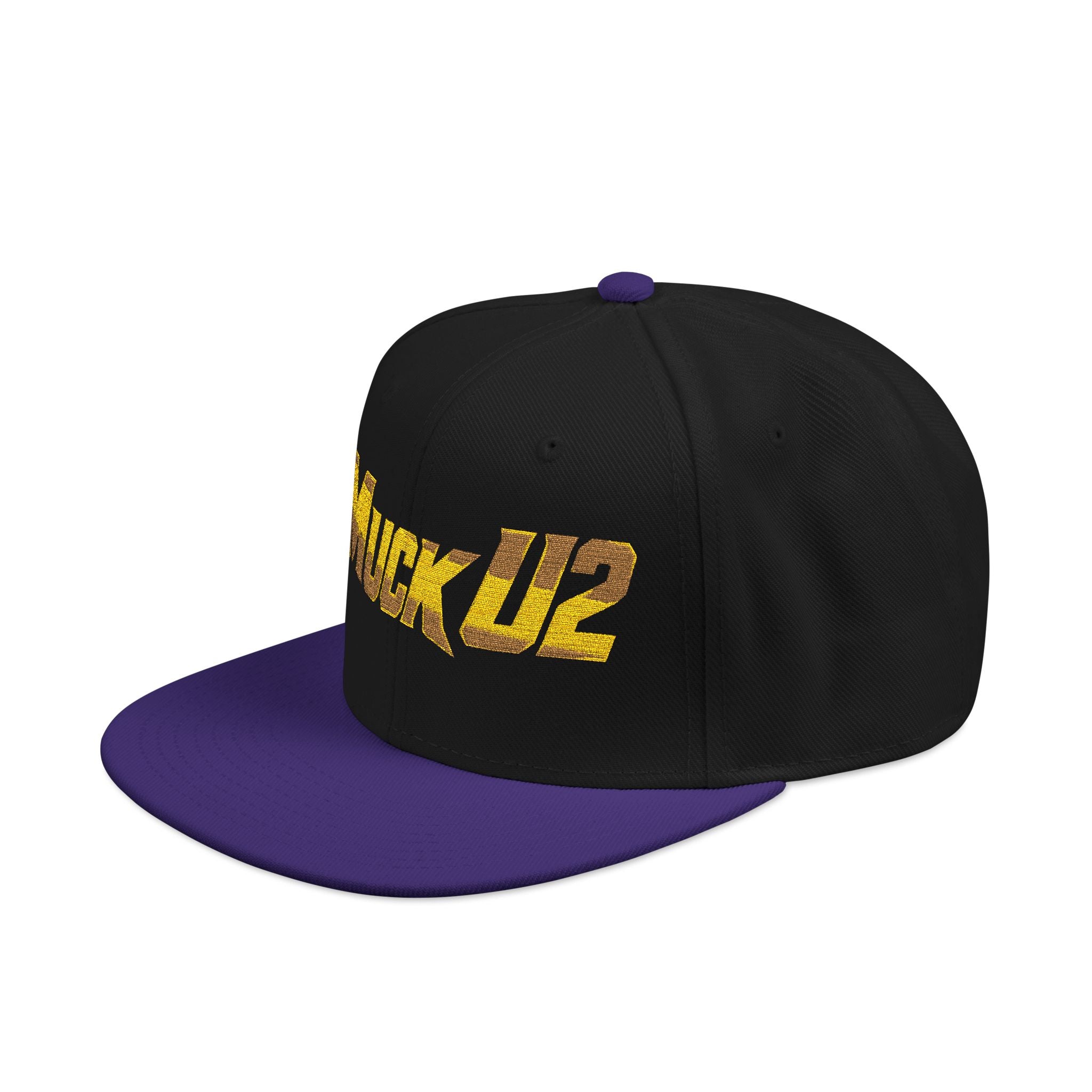 MuckU2 Snapback Poker Cap (blk/red logo SKU1004)