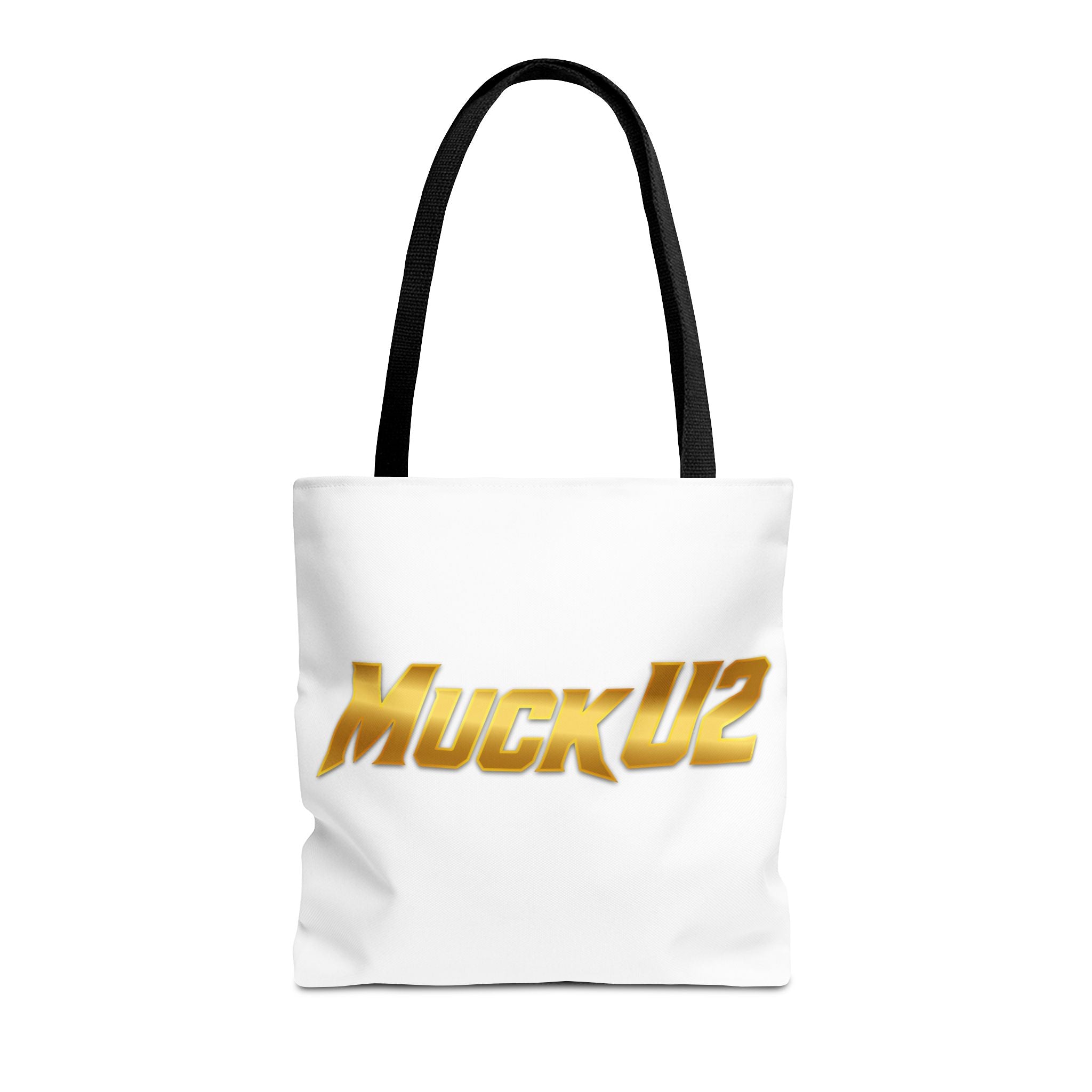 MuckU2 Bubble Canvas Poker Tote Bag (gold logo SKU 100020)