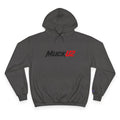 MuckU2 Poker Hoodie (black/red logo/SKU 100053)