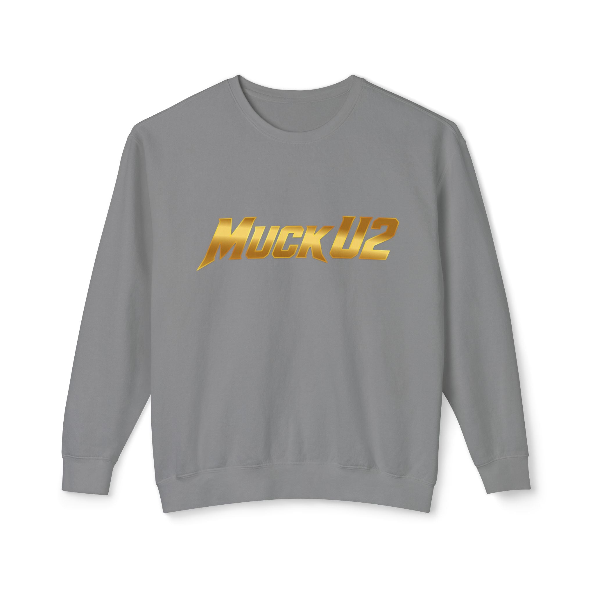 MuckU2 Poker Crewneck Sweatshirt (gold logo/SKU 100062)