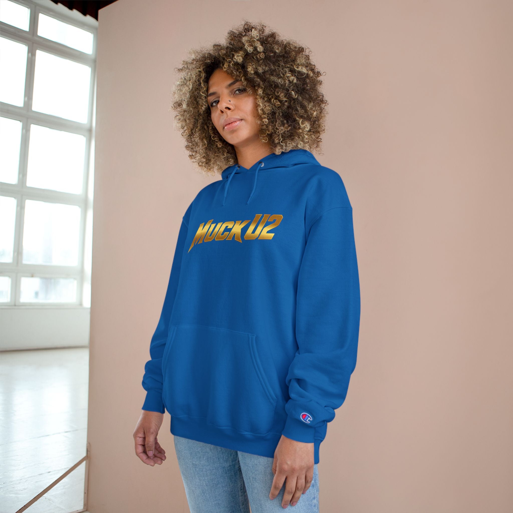 MuckU2 Poker Hoodie (gold logo/SKU 100048)