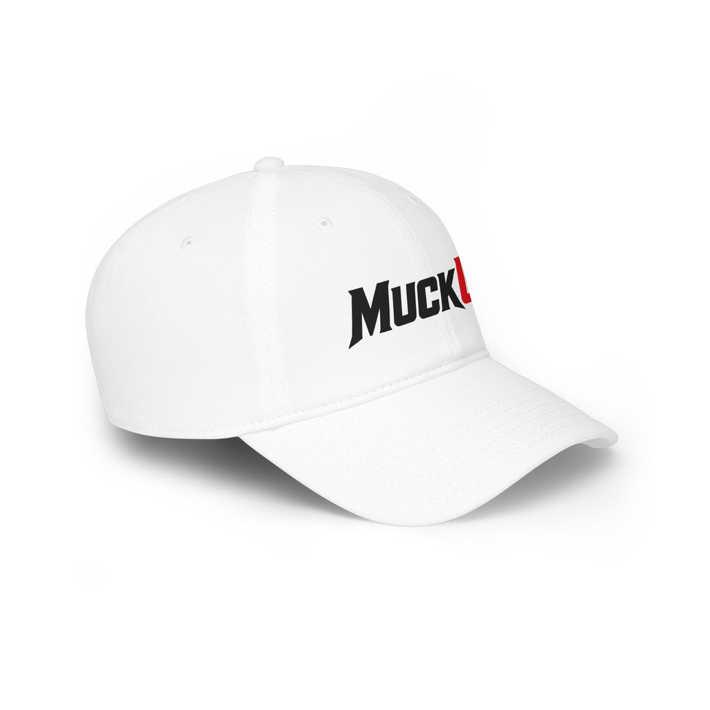 MuckU2 Poker Cap (black/red logo/SKU 100074)