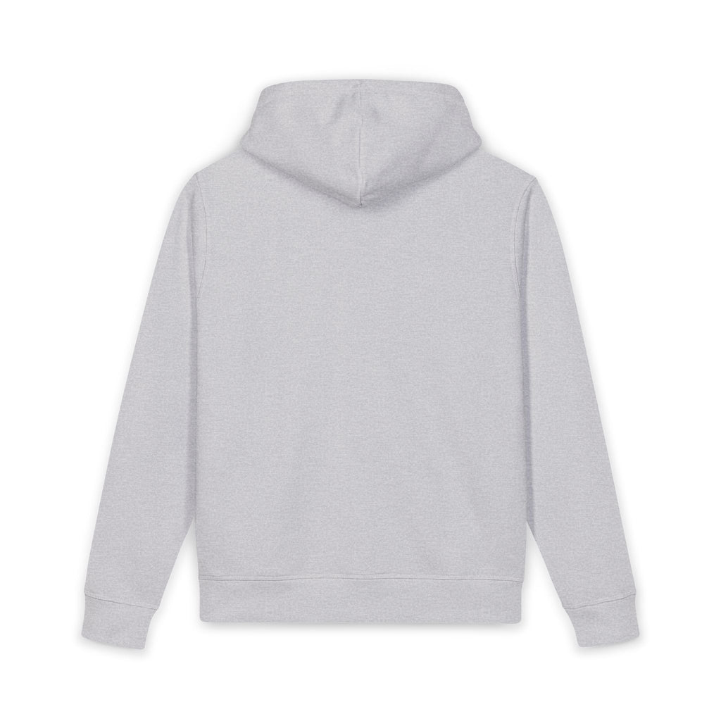Monster Stack Poker Hoodie (red/black logo) — “I Don’t Gamble, I Just Play Poker” Organic Pullover