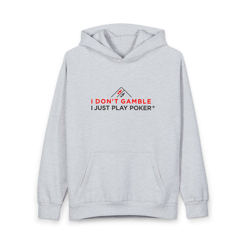 Copy of Poker Player Hoodie — "I Don't Gamble, I Just Play Poker" Pullover