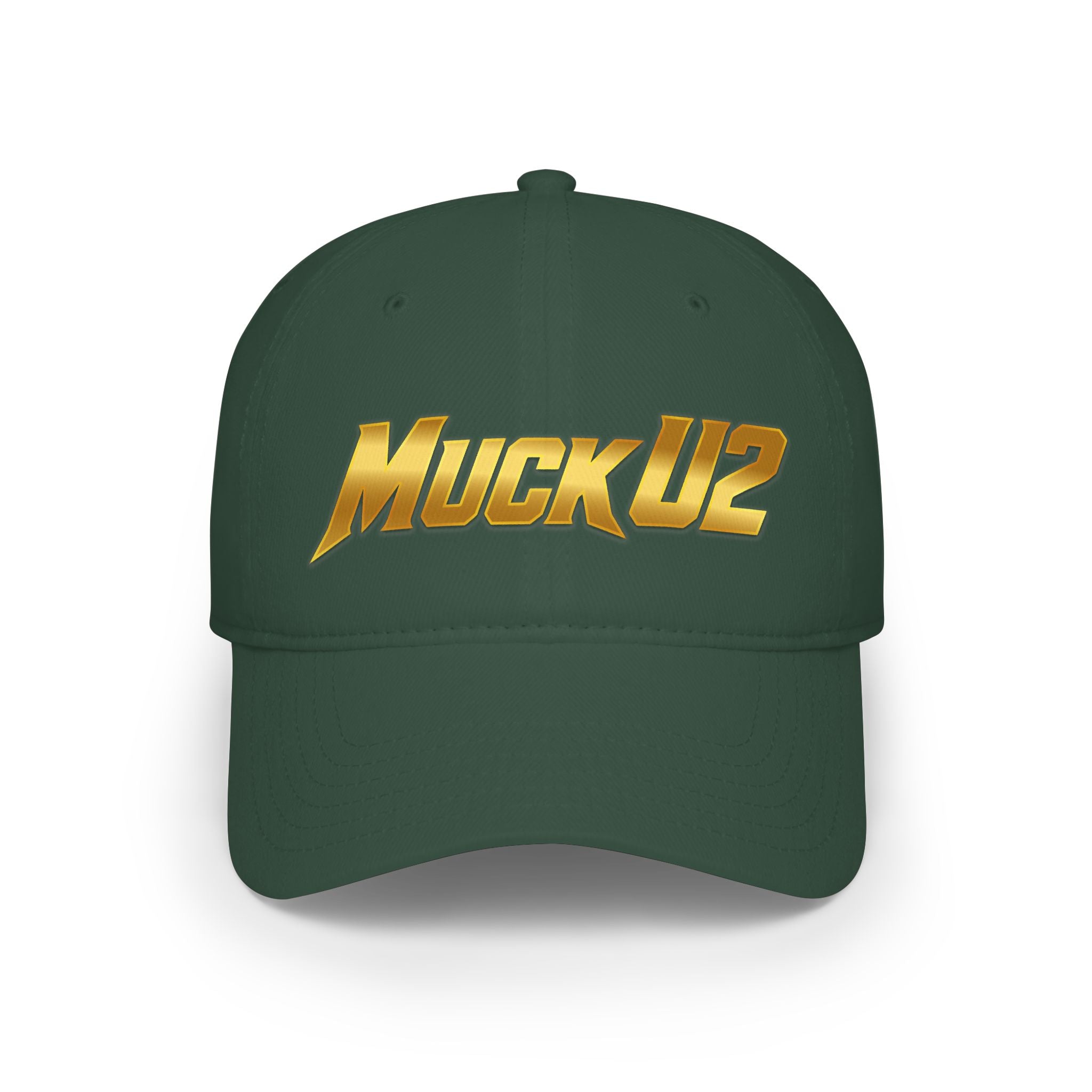 MuckU2 Poker Cap (gold logo/SKU 100070)
