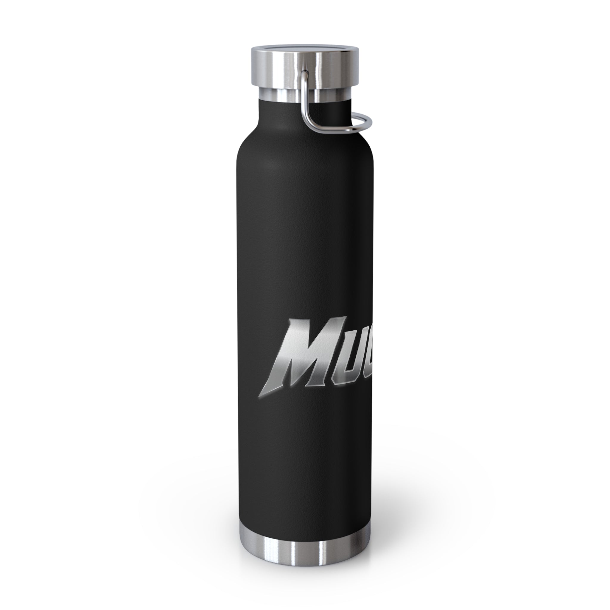 MuckU2 Insulated Water Bottle (gradient silver logo SKU 100011)