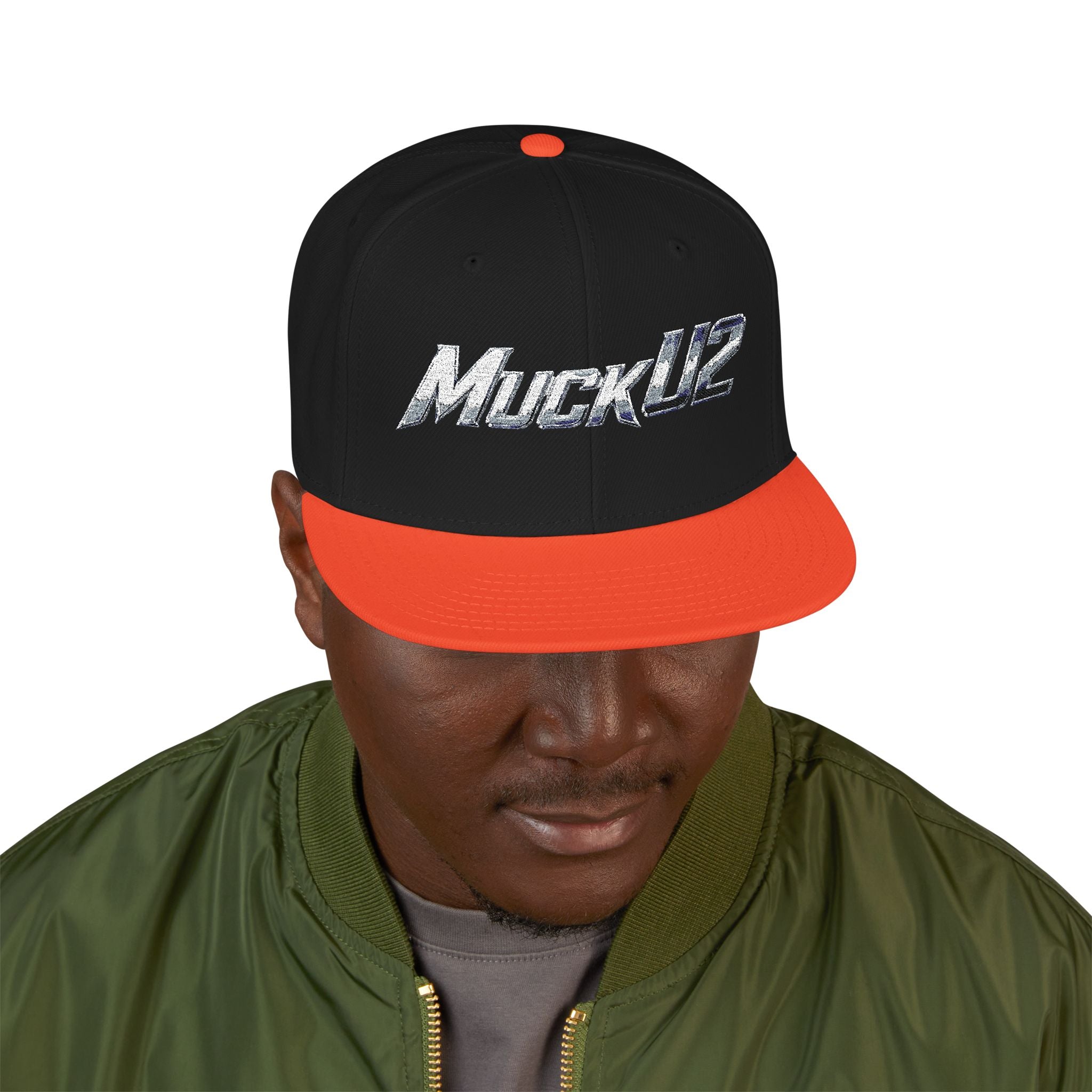 Check Blind Poker Cap (silver logo) - MuckU2