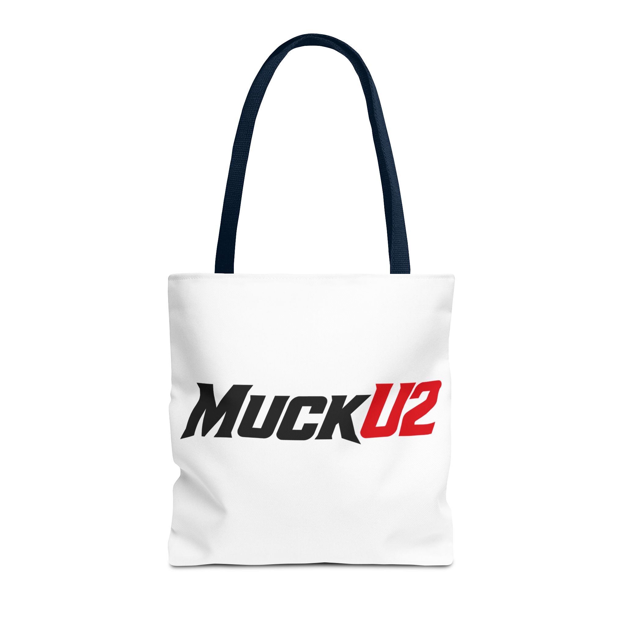 MuckU2 Bubble Canvas Poker Tote Bag (black/red logo SKU 100023)