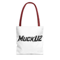 MuckU2 Bubble Canvas Poker Tote Bag (black logo SKU 100025)