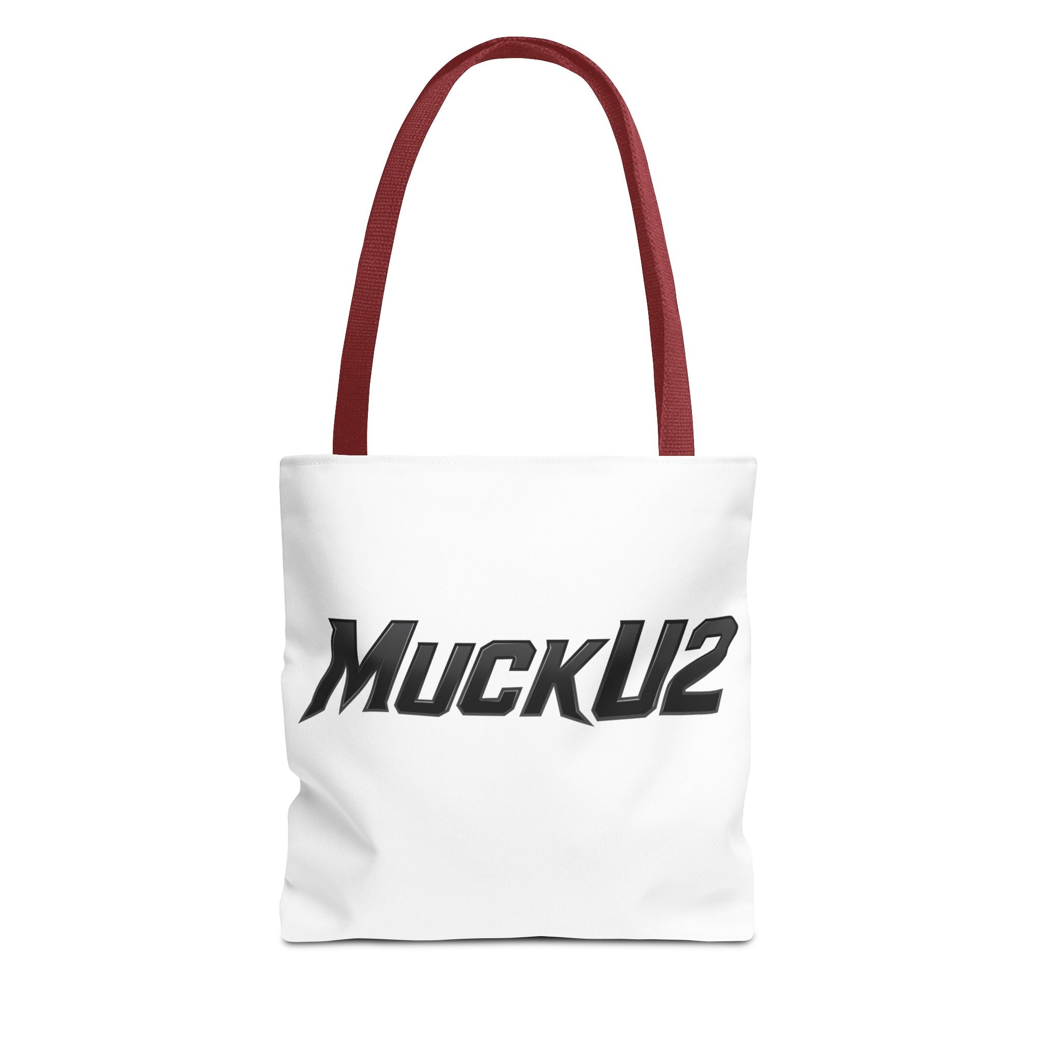 MuckU2 Bubble Canvas Poker Tote Bag (black logo SKU 100025)