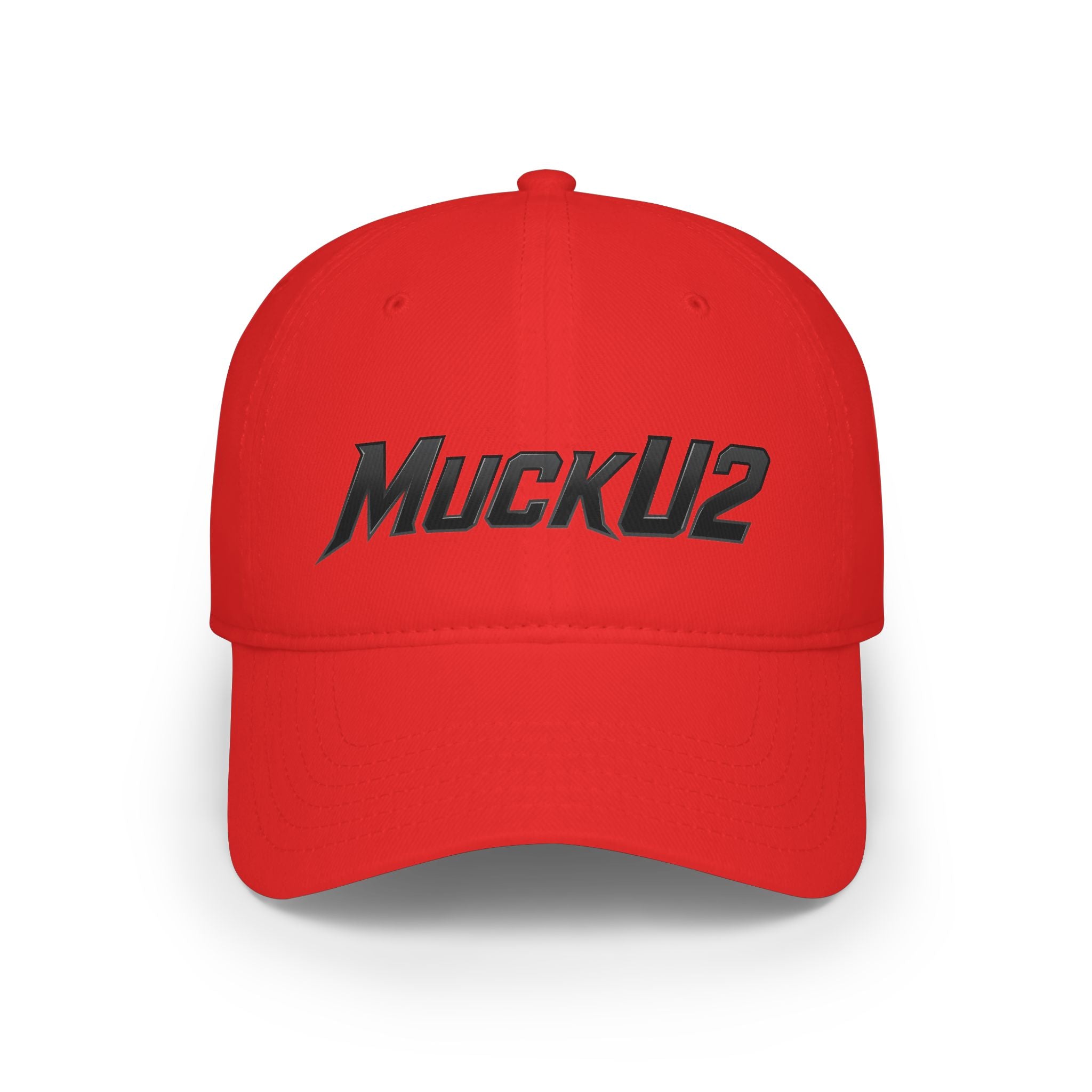 MuckU2 Poker Cap (black logo/SKU 100073)