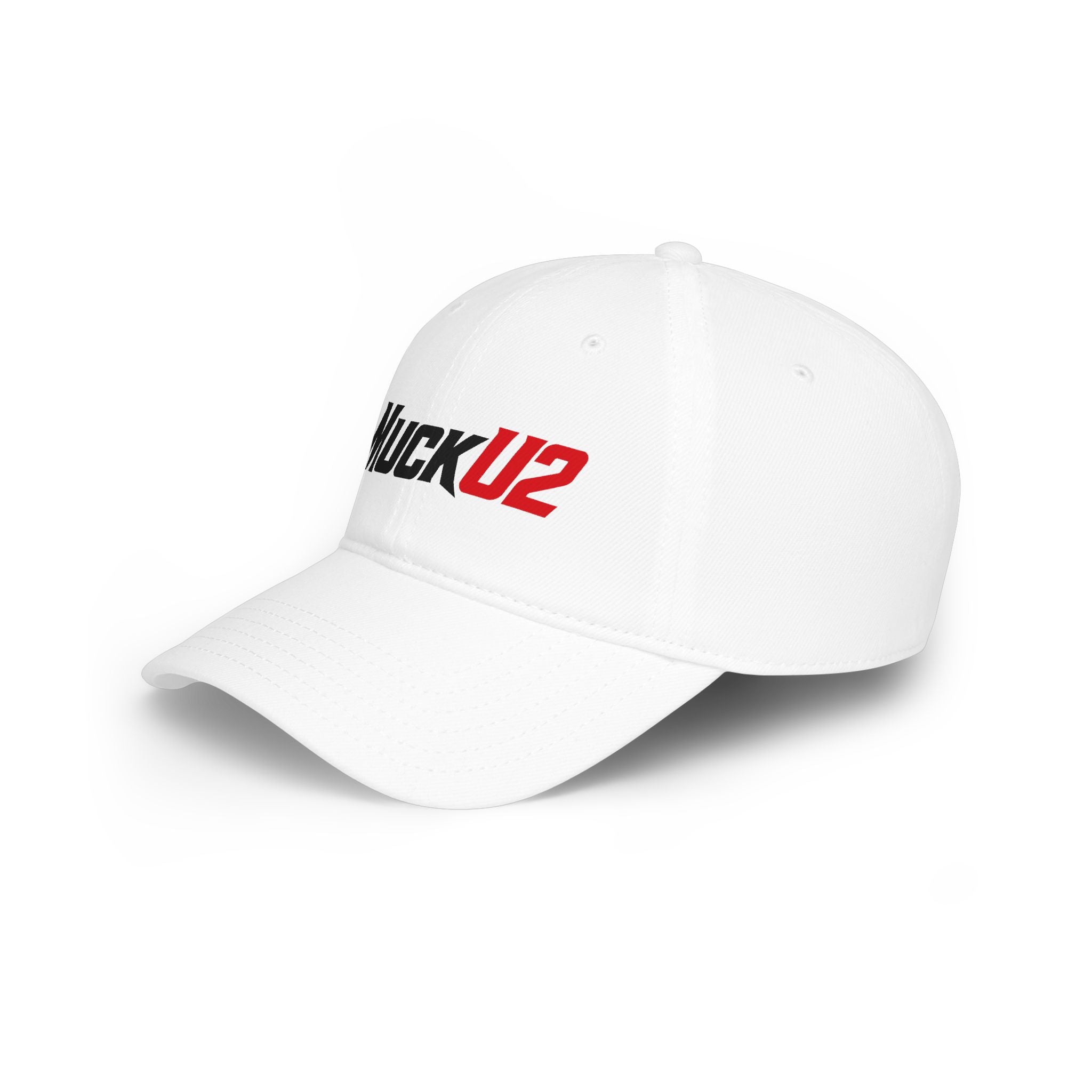MuckU2 Poker Cap (black/red logo/SKU 100074)