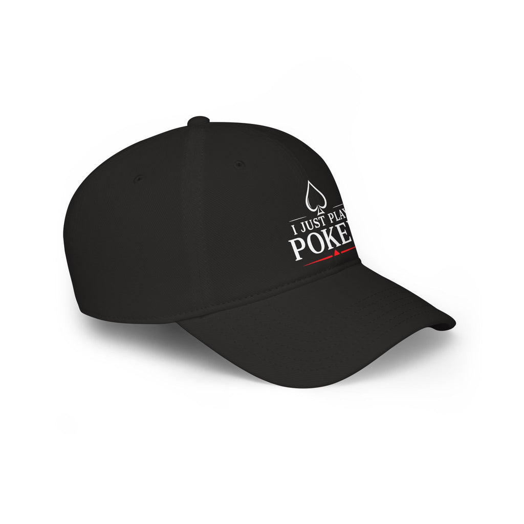 Squeeze Poker Cap (white logo) - I Just Play Poker