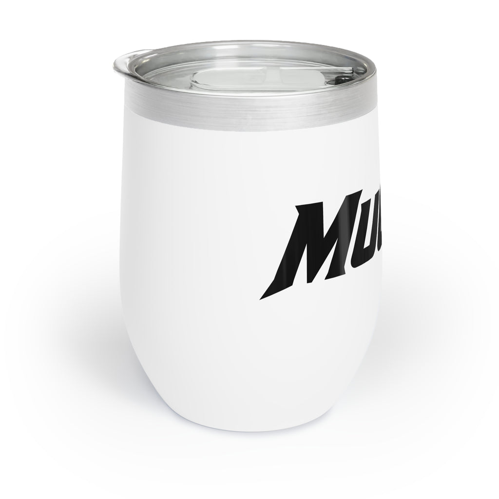 MuckU2 Wine Tumbler (black/red logo/SKU 100016)