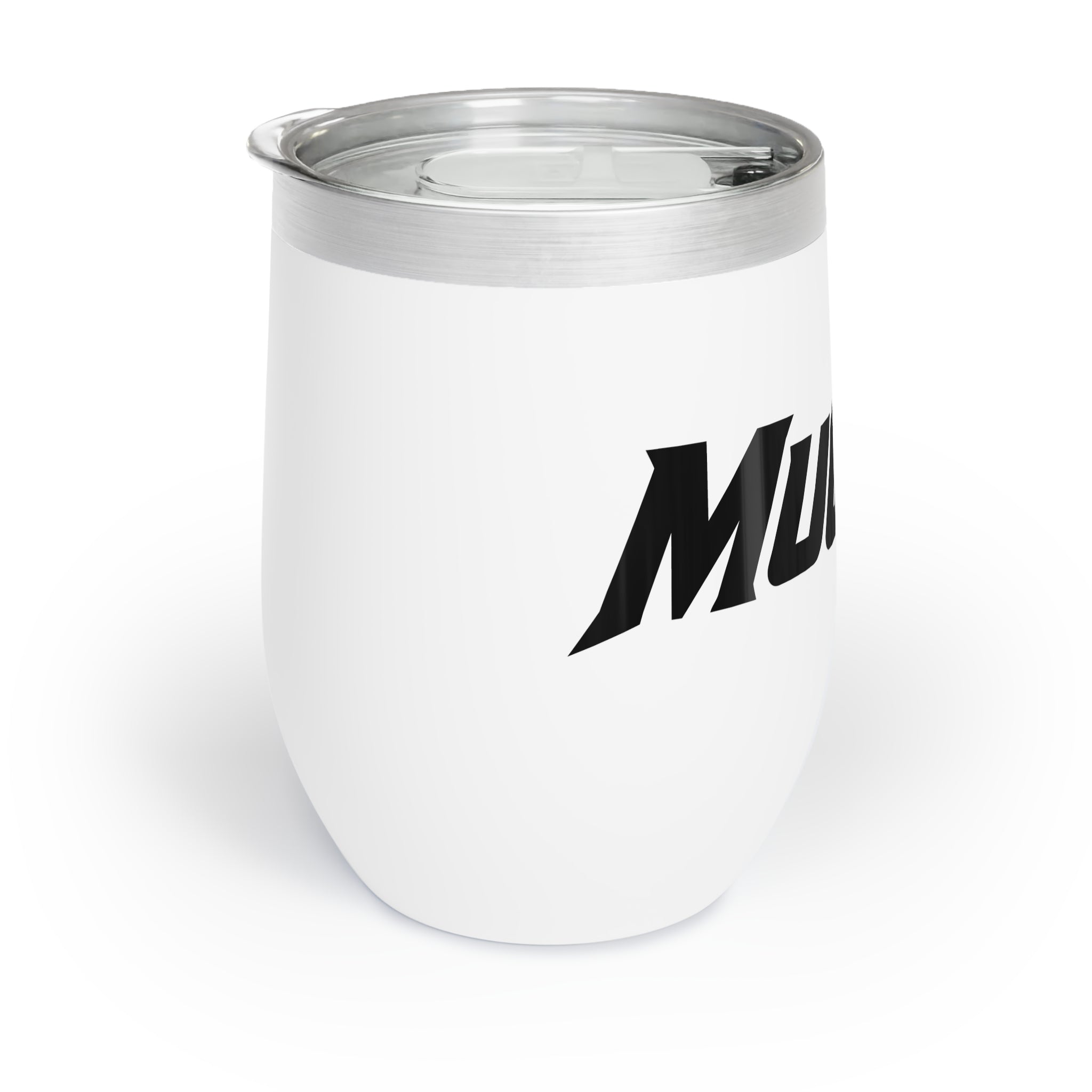 MuckU2 Wine Tumbler (black/red logo/SKU 100016)