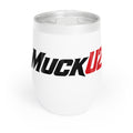 MuckU2 Wine Tumbler (black/red logo/SKU 100016)