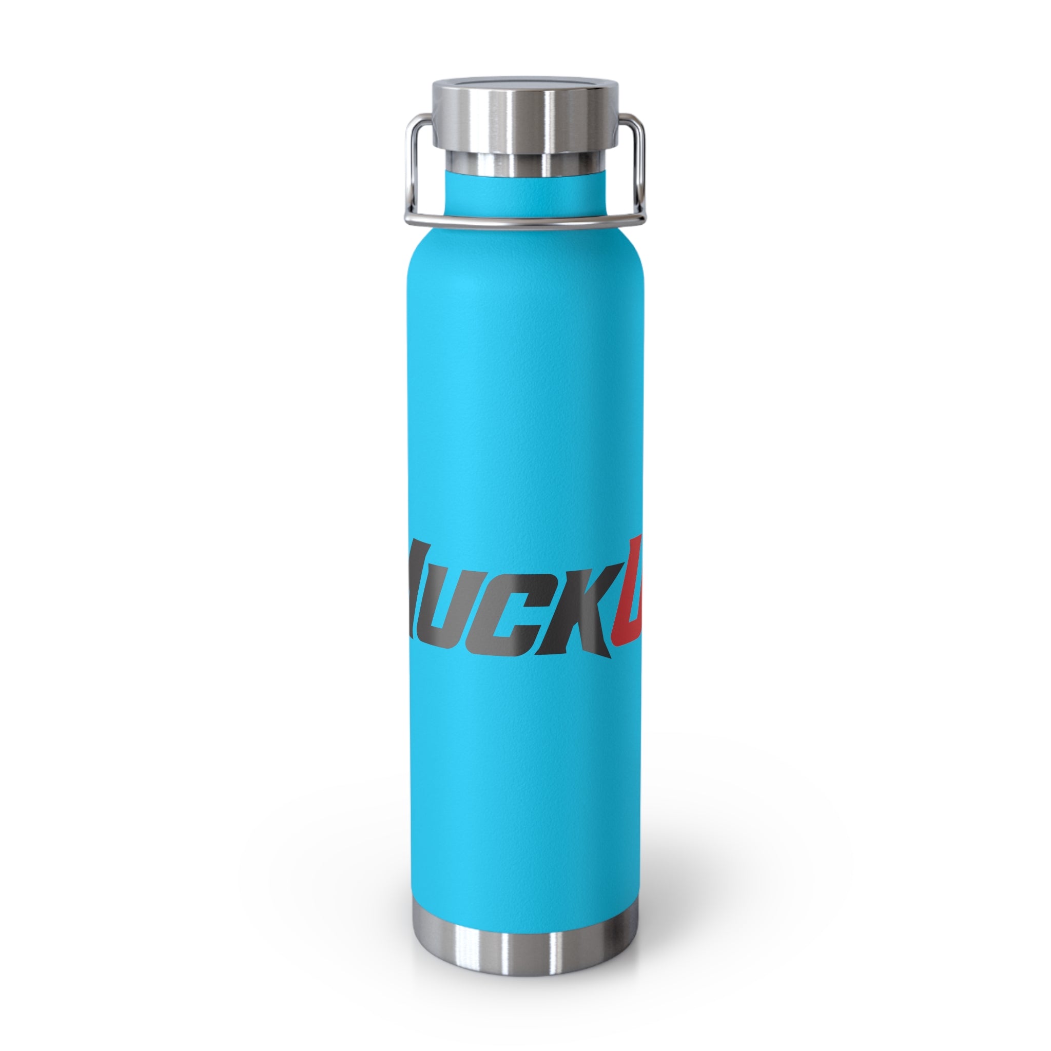MuckU2 Insulated Water Bottle (blk/red logo SKU 10009)