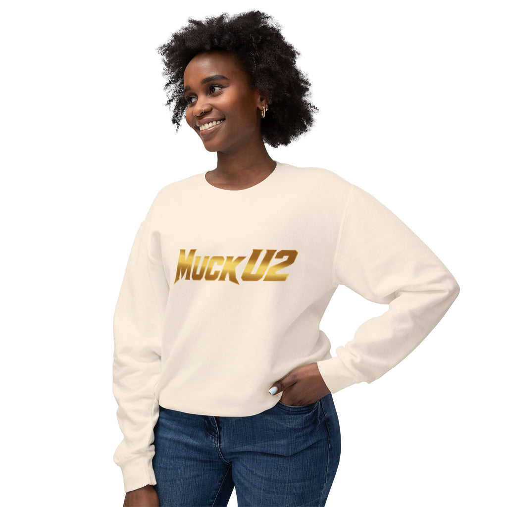 MuckU2 Poker Crewneck Sweatshirt (gold logo/SKU 100062)