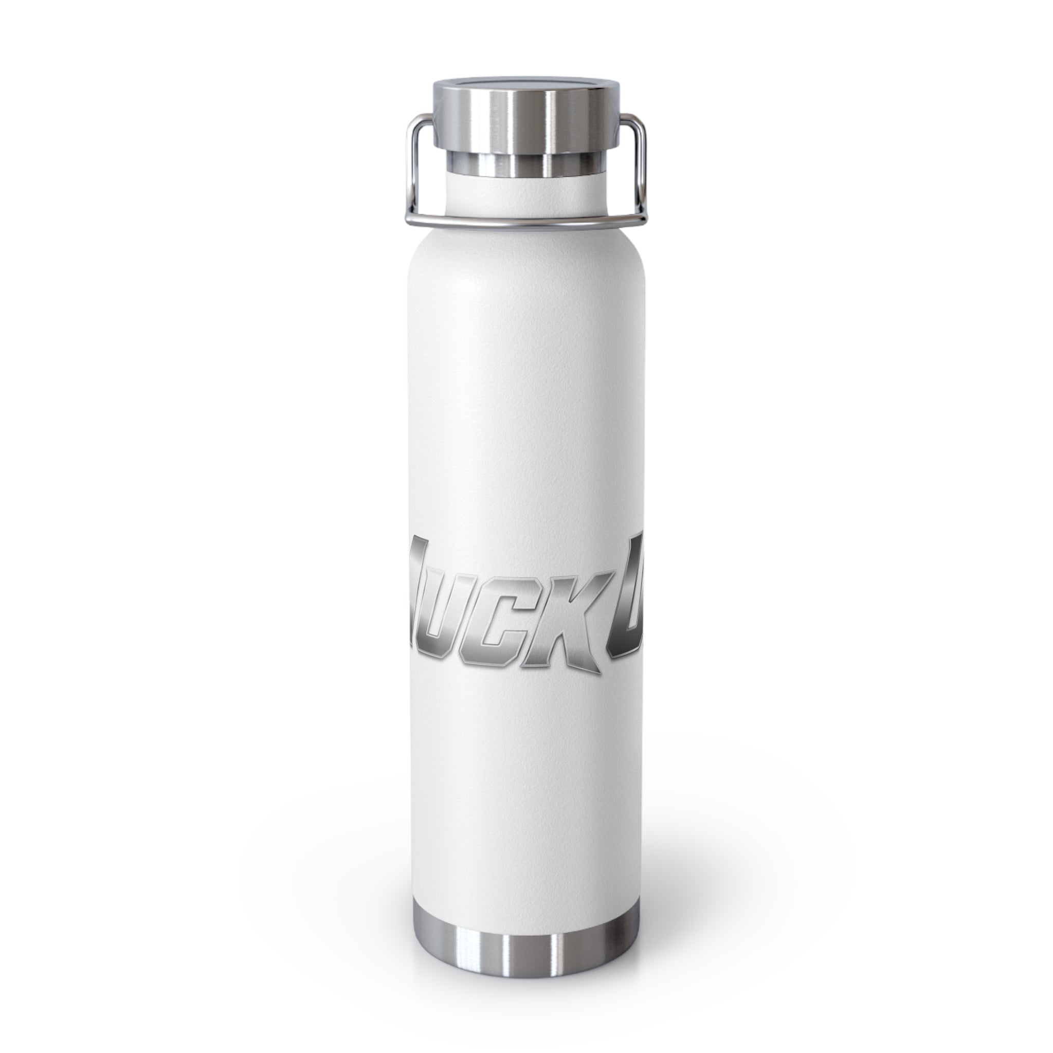 MuckU2 Insulated Water Bottle (gradient silver logo SKU 100011)