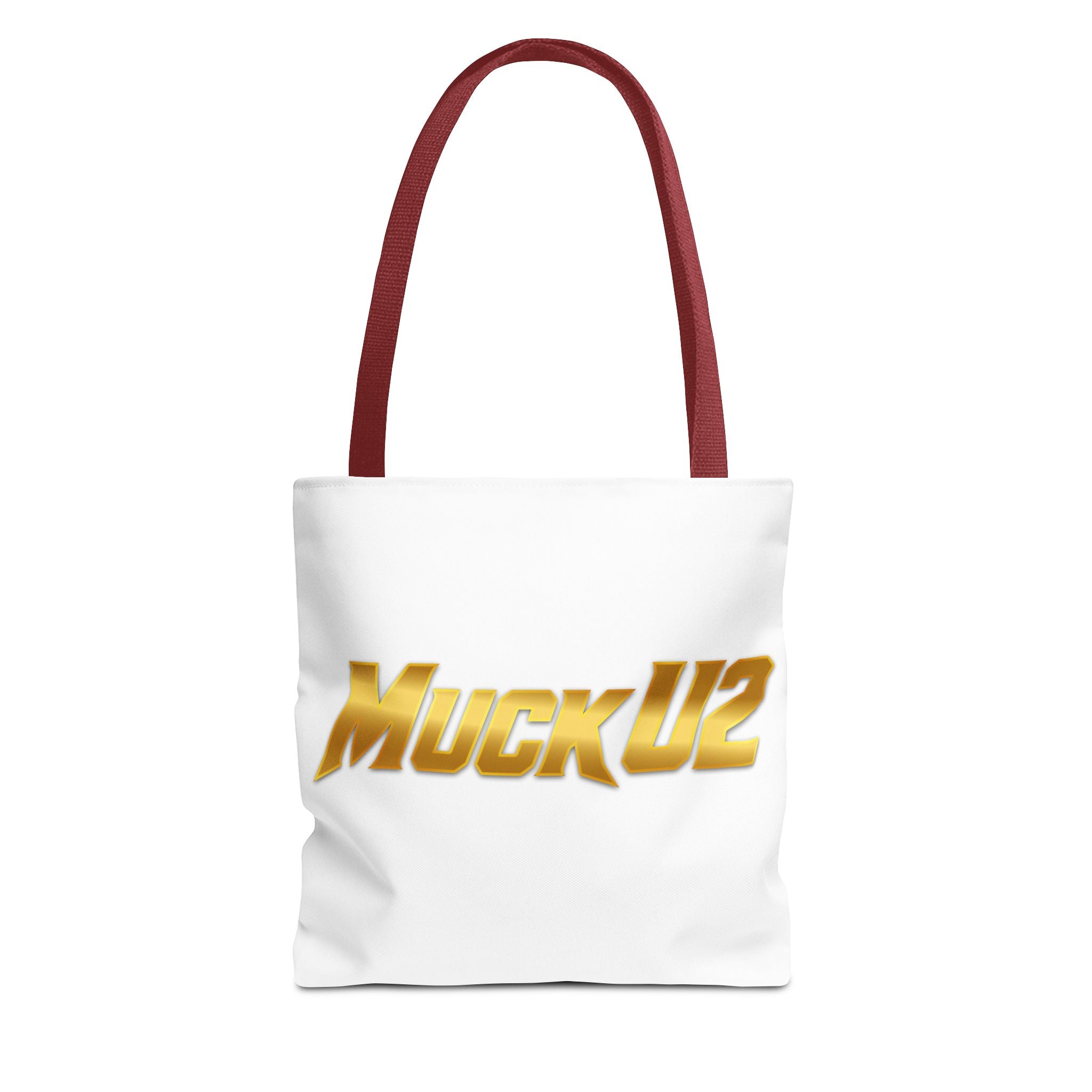 MuckU2 Bubble Canvas Poker Tote Bag (gold logo SKU 100020)