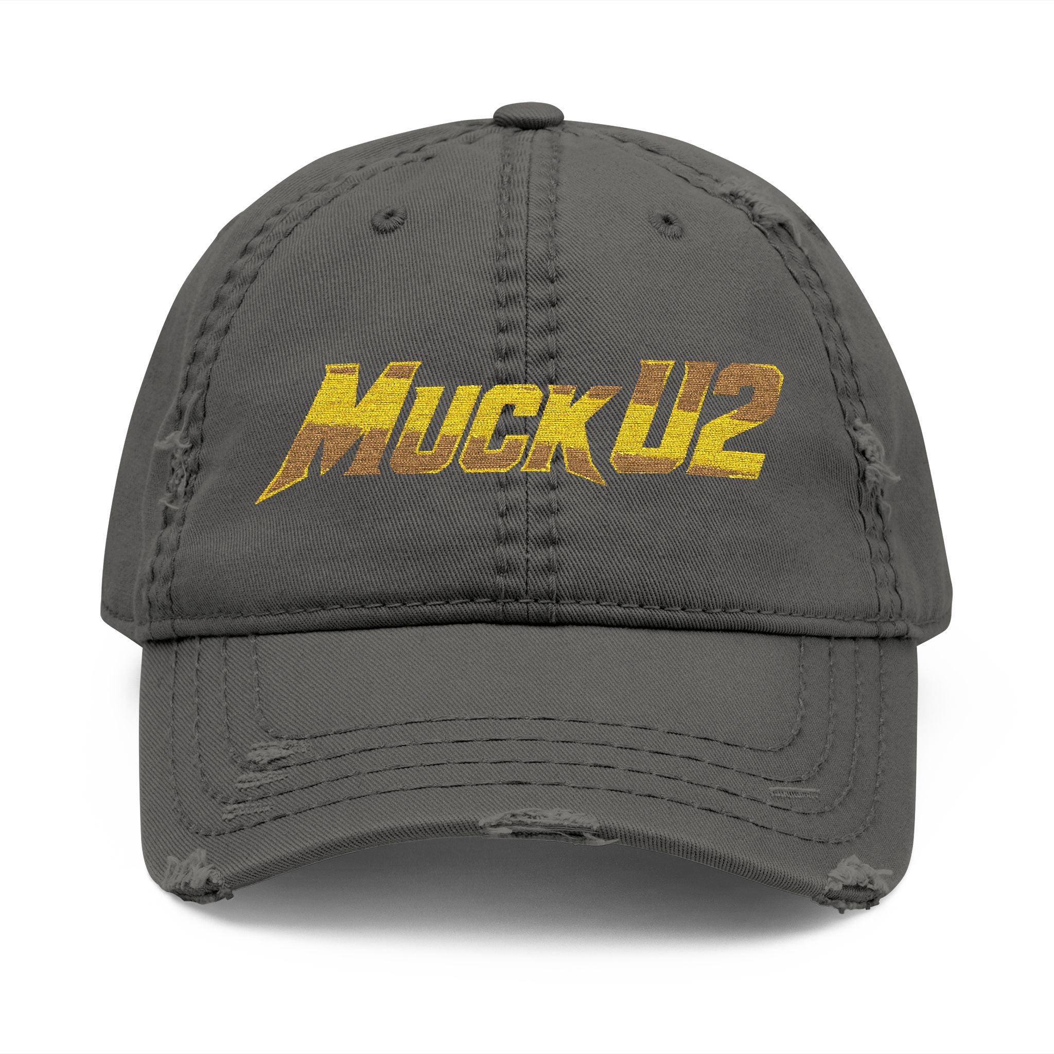 MuckU2 Poker Trucker Cap (gold logo/SKU 100077)