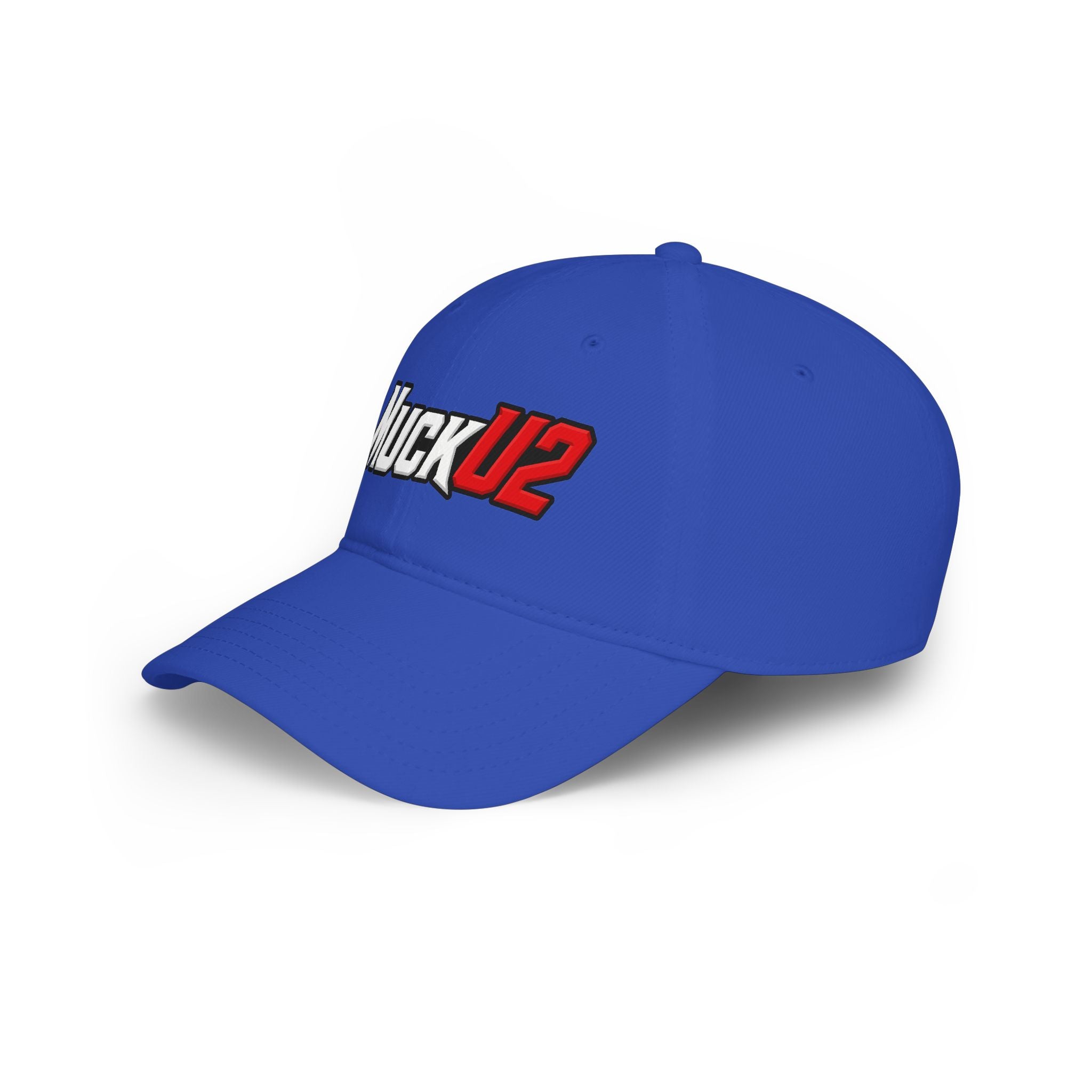 MuckU2 Poker Cap (white/red logo/SKU 100075)