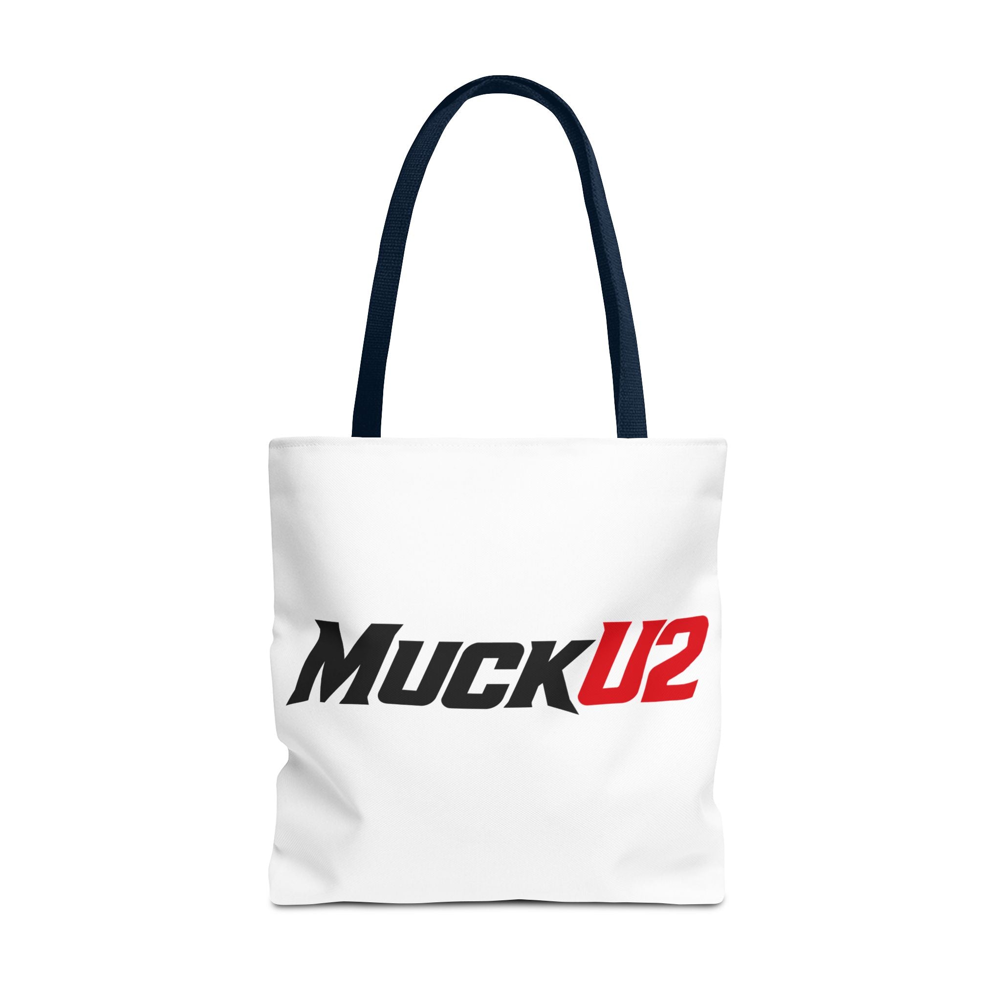 MuckU2 Bubble Canvas Poker Tote Bag (black/red logo SKU 100023)