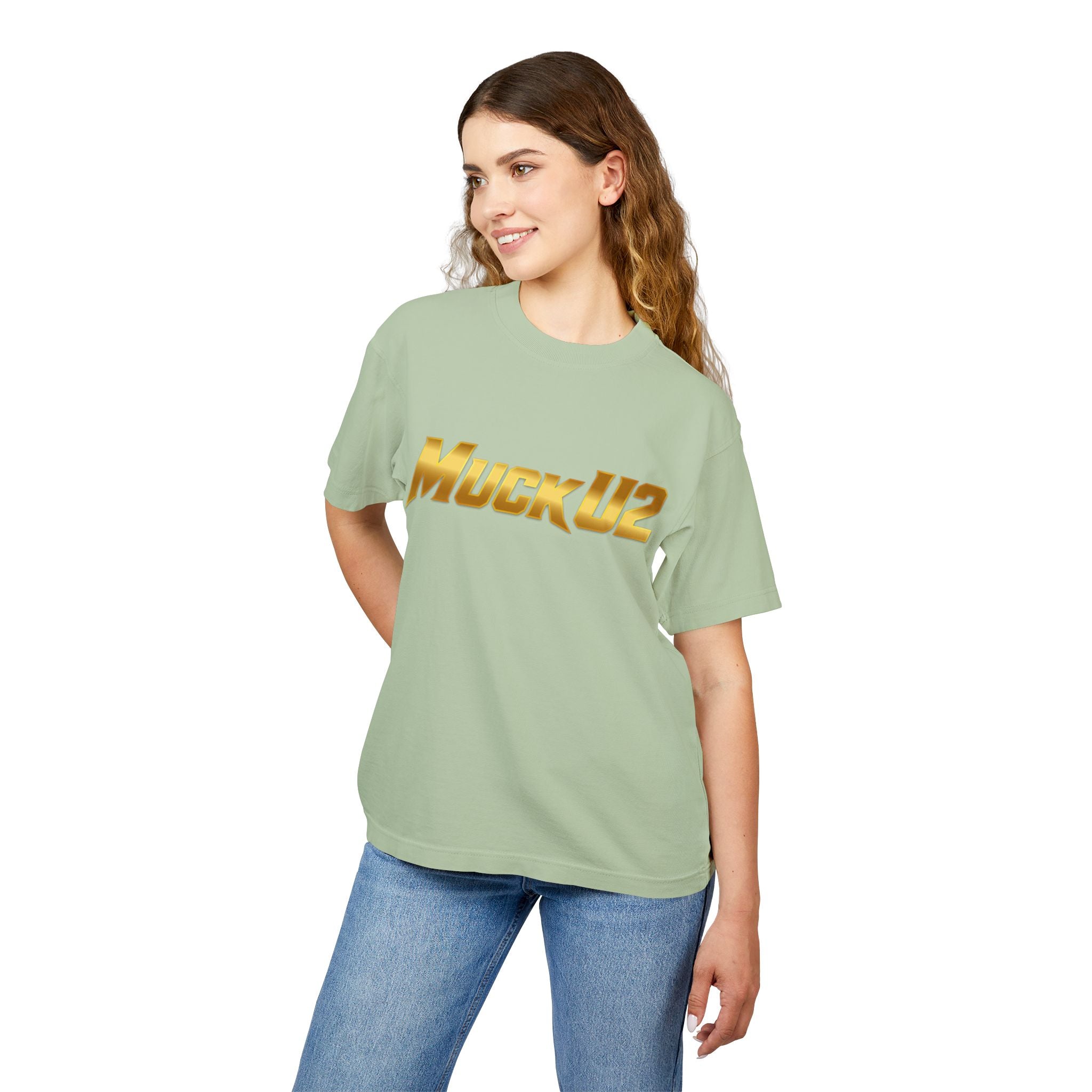 MuckU2 High Quality Poker Tee (gold logo/SKU 100055)