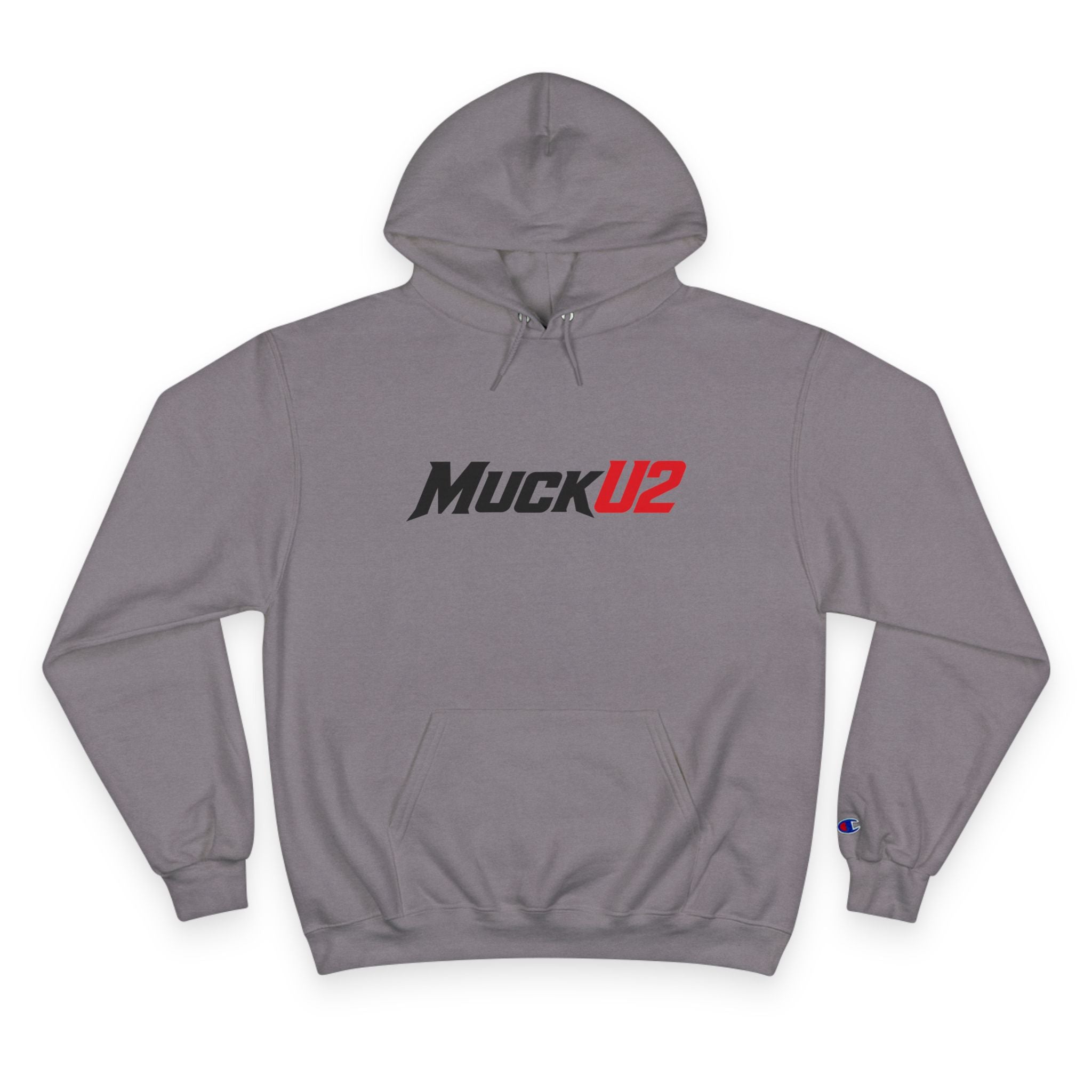 MuckU2 Poker Hoodie (black/red logo/SKU 100053)