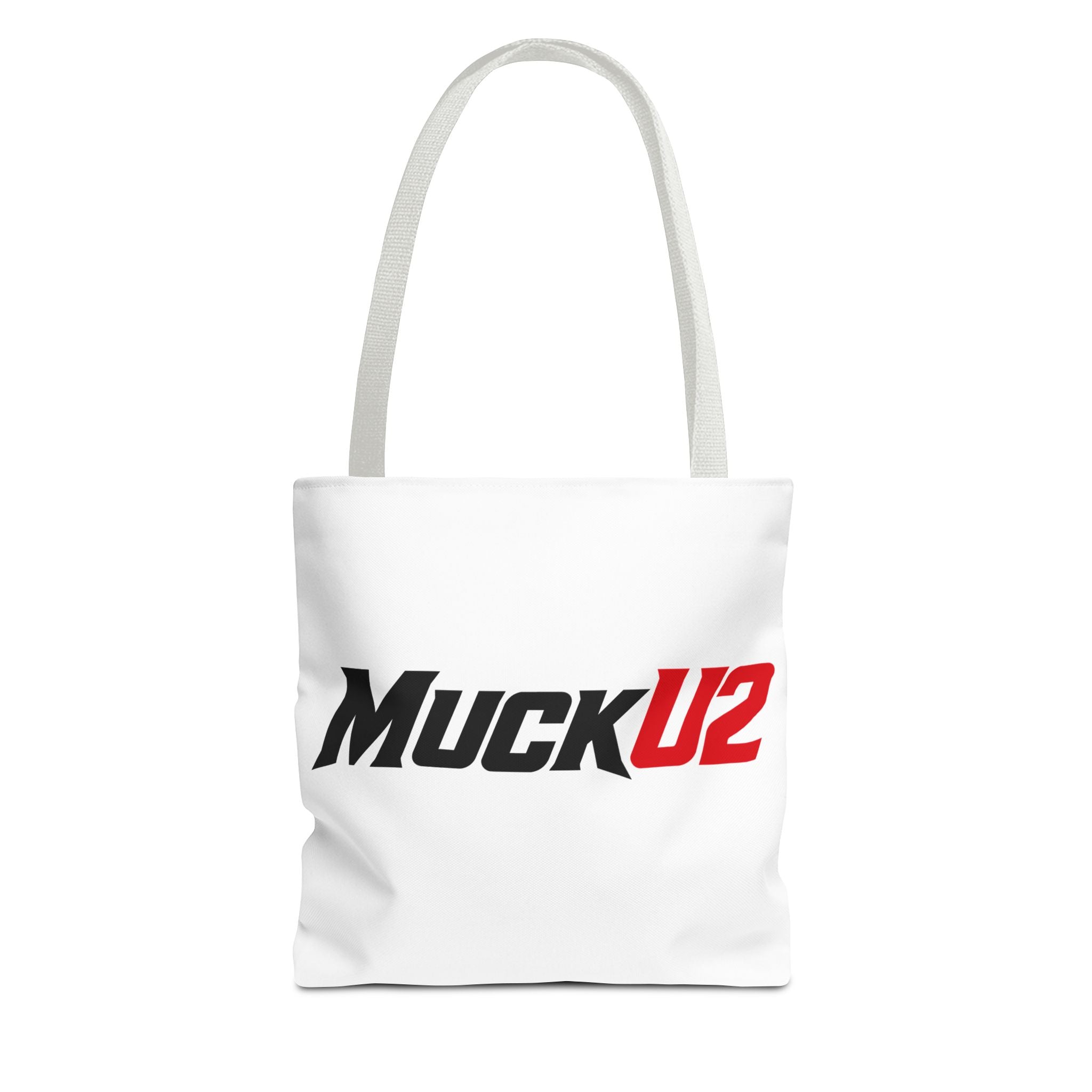 MuckU2 Bubble Canvas Poker Tote Bag (black/red logo SKU 100023)