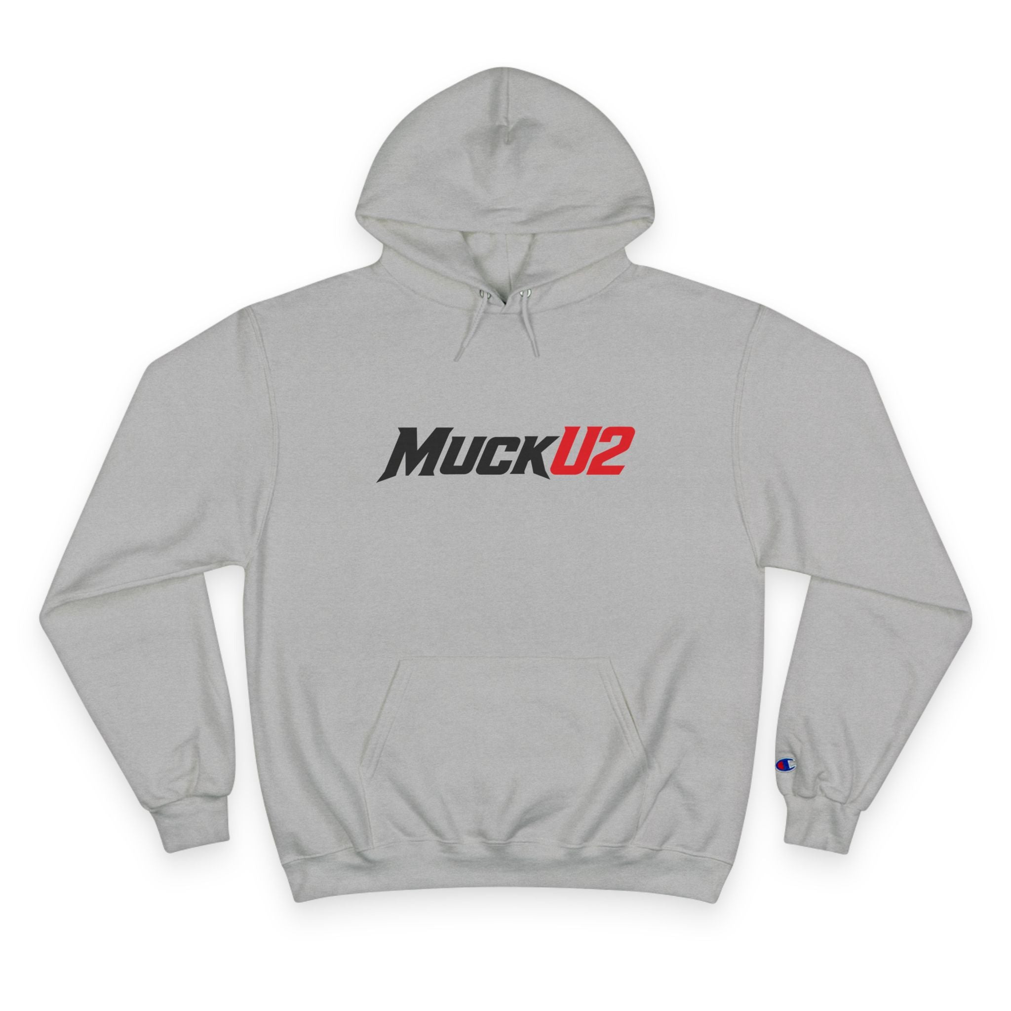 MuckU2 Poker Hoodie (black/red logo/SKU 100053)