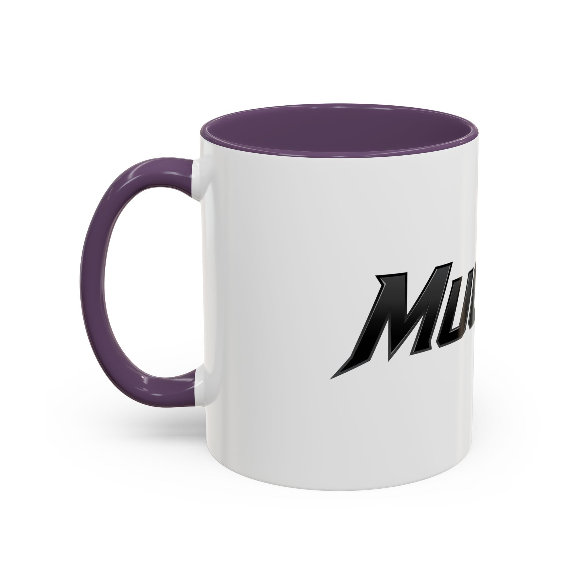 MuckU2 Classic White Mug (black logo/SKU 100045)