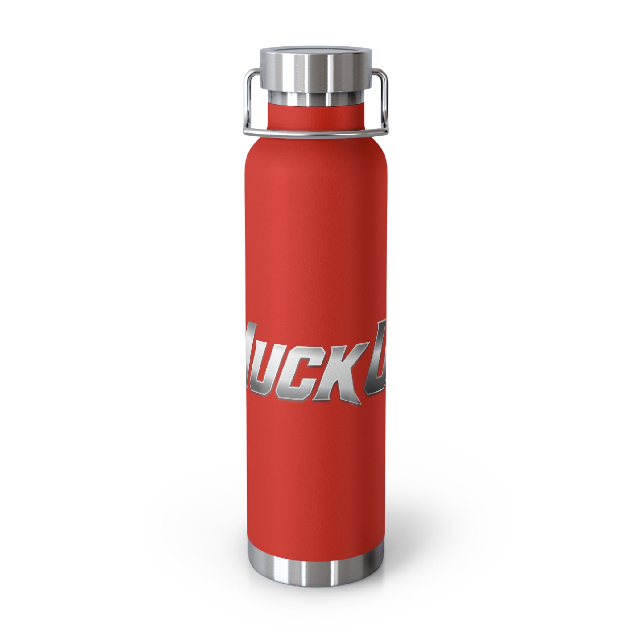 MuckU2 Insulated Water Bottle (gradient silver logo SKU 100011)