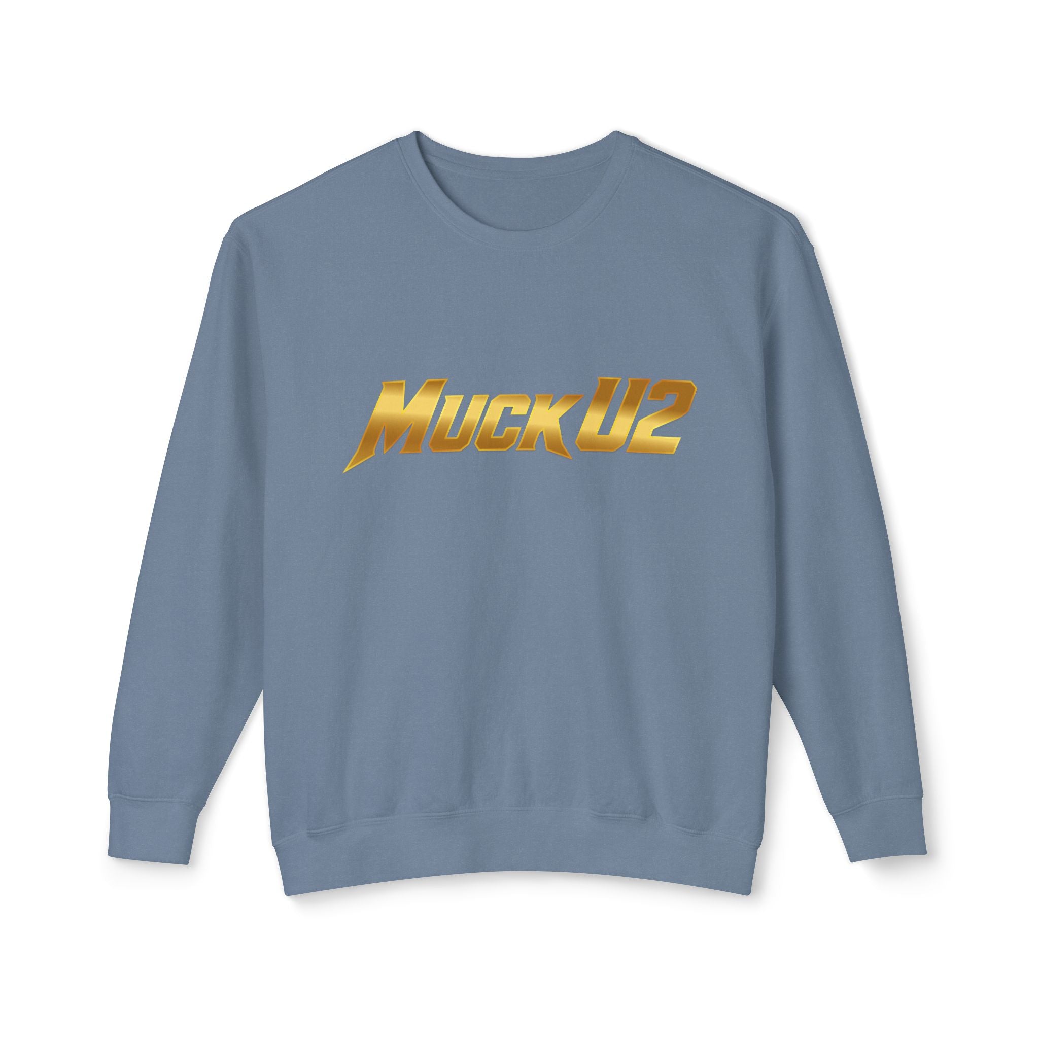 MuckU2 Poker Crewneck Sweatshirt (gold logo/SKU 100062)