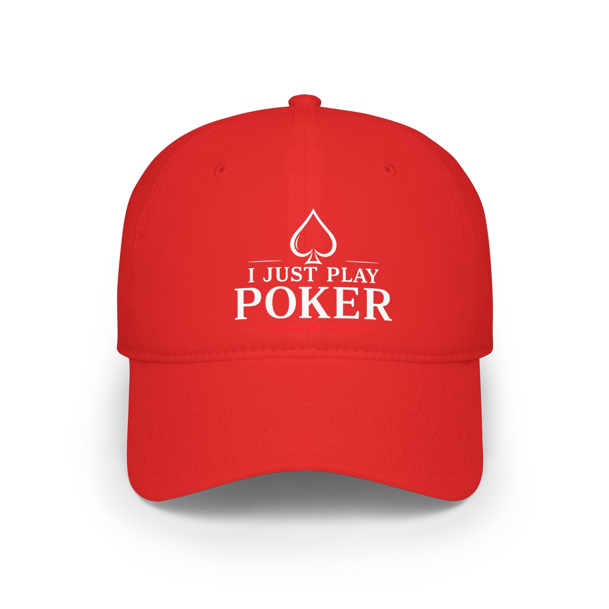 Squeeze Poker Cap (white logo) - I Just Play Poker