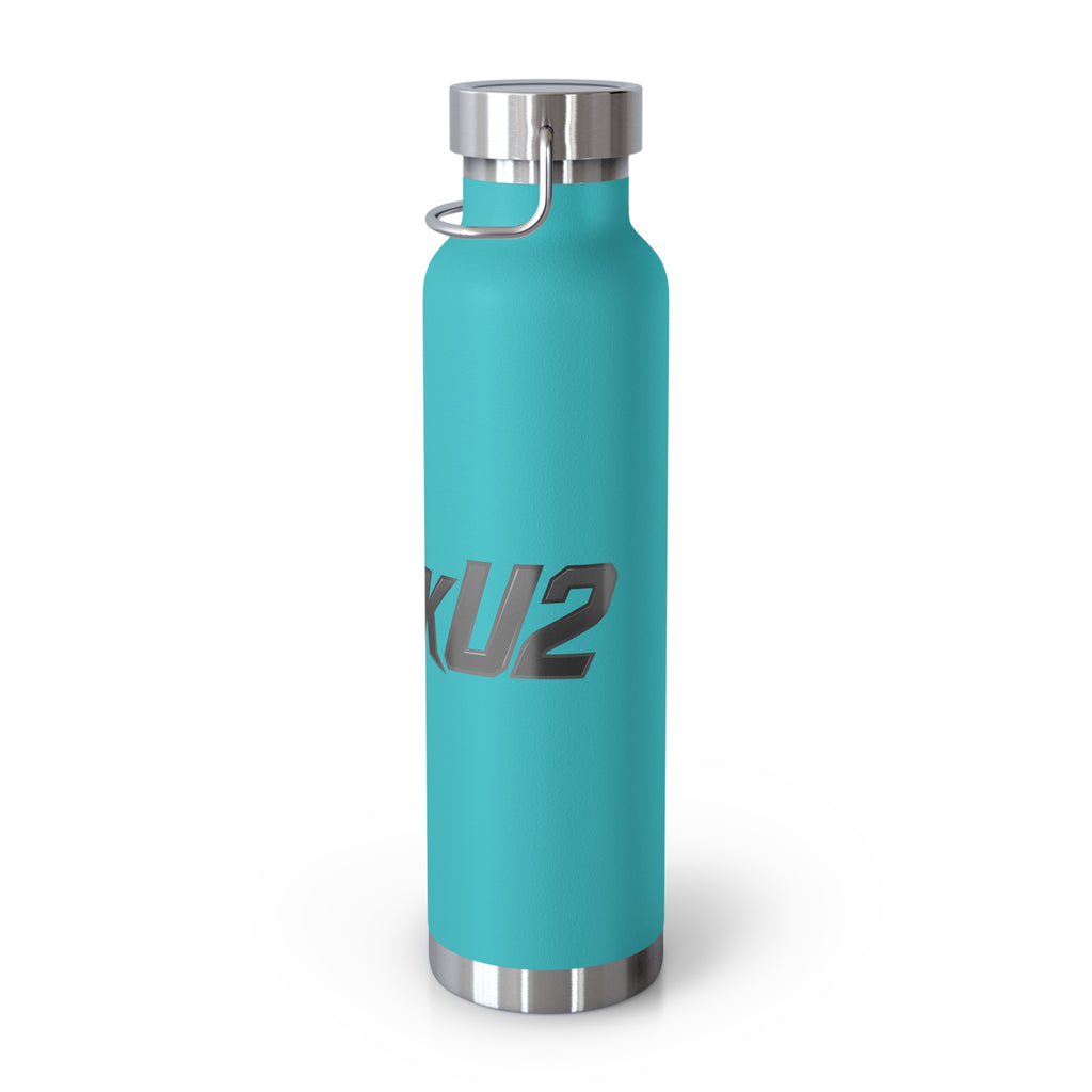 MuckU2 Insulated Water Bottle (blk logo/SKU 10008)