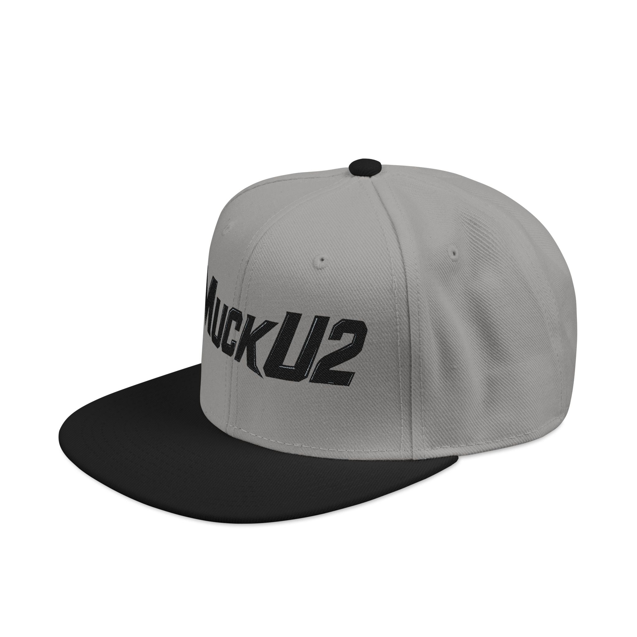 MuckU2 Snapback Poker Cap (blk logo/SKU 10003)