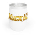 MuckU2 Wine Tumbler (gold logo/SKU 100014)