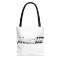 MuckU2 Bubble Canvas Poker Tote Bag (gradient silver logo SKU 100022)