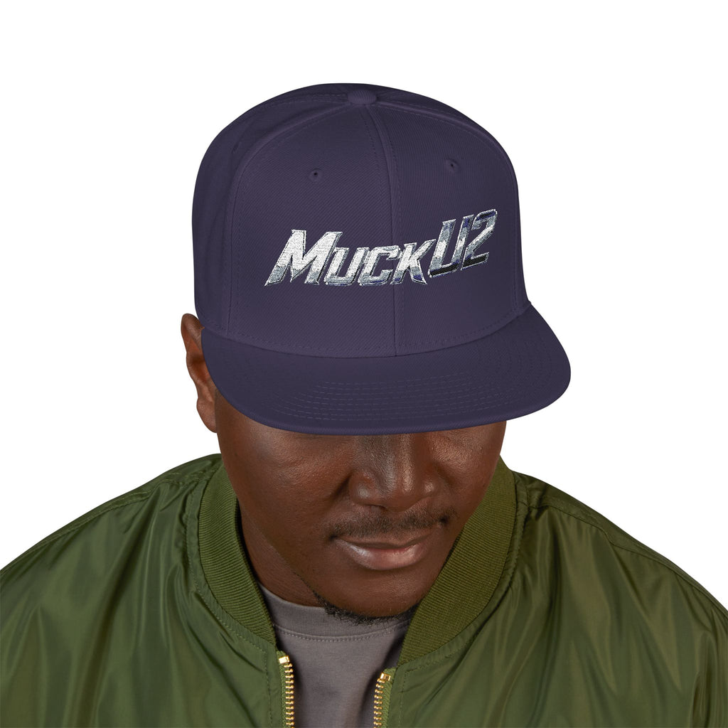 Check Blind Poker Cap (silver logo) - MuckU2