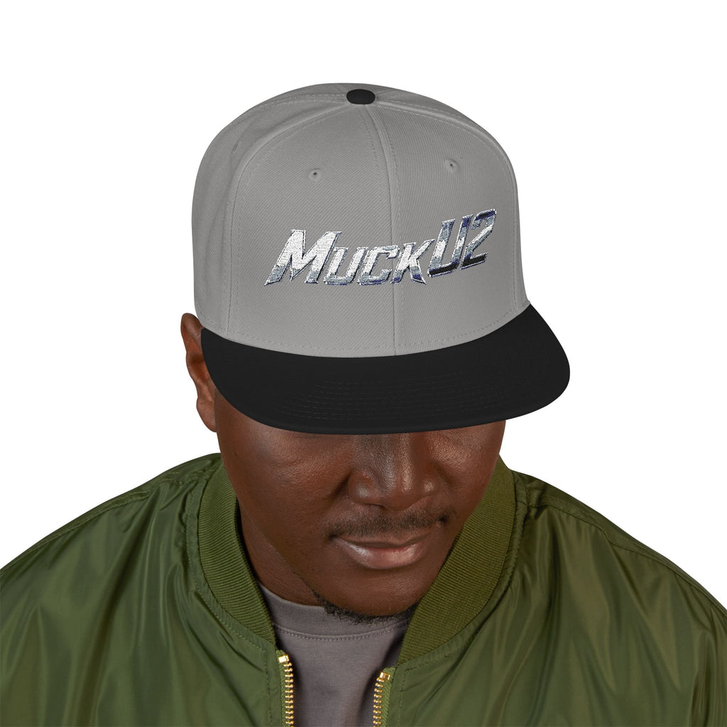 Check Blind Poker Cap (silver logo) - MuckU2
