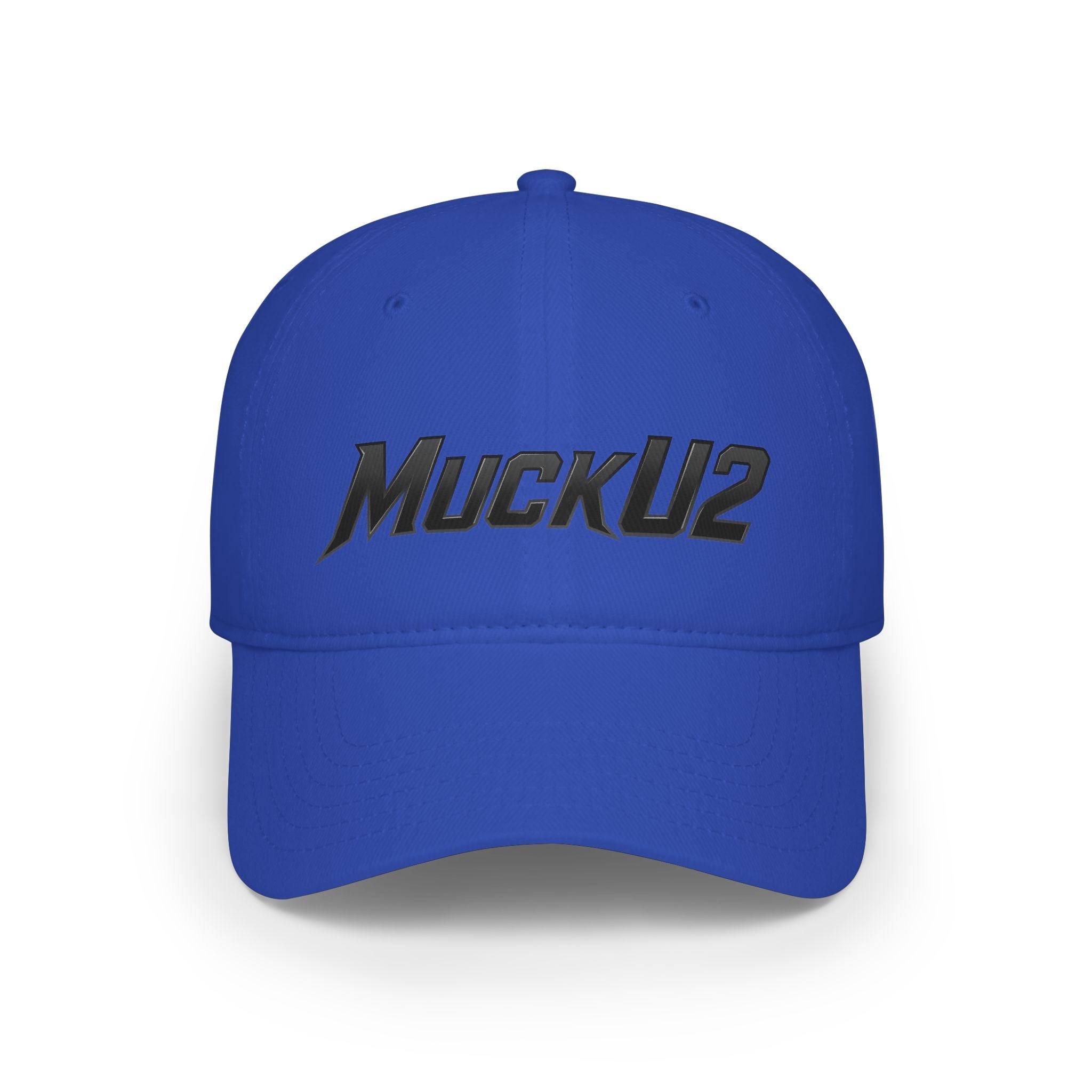 MuckU2 Poker Cap (black logo/SKU 100073)